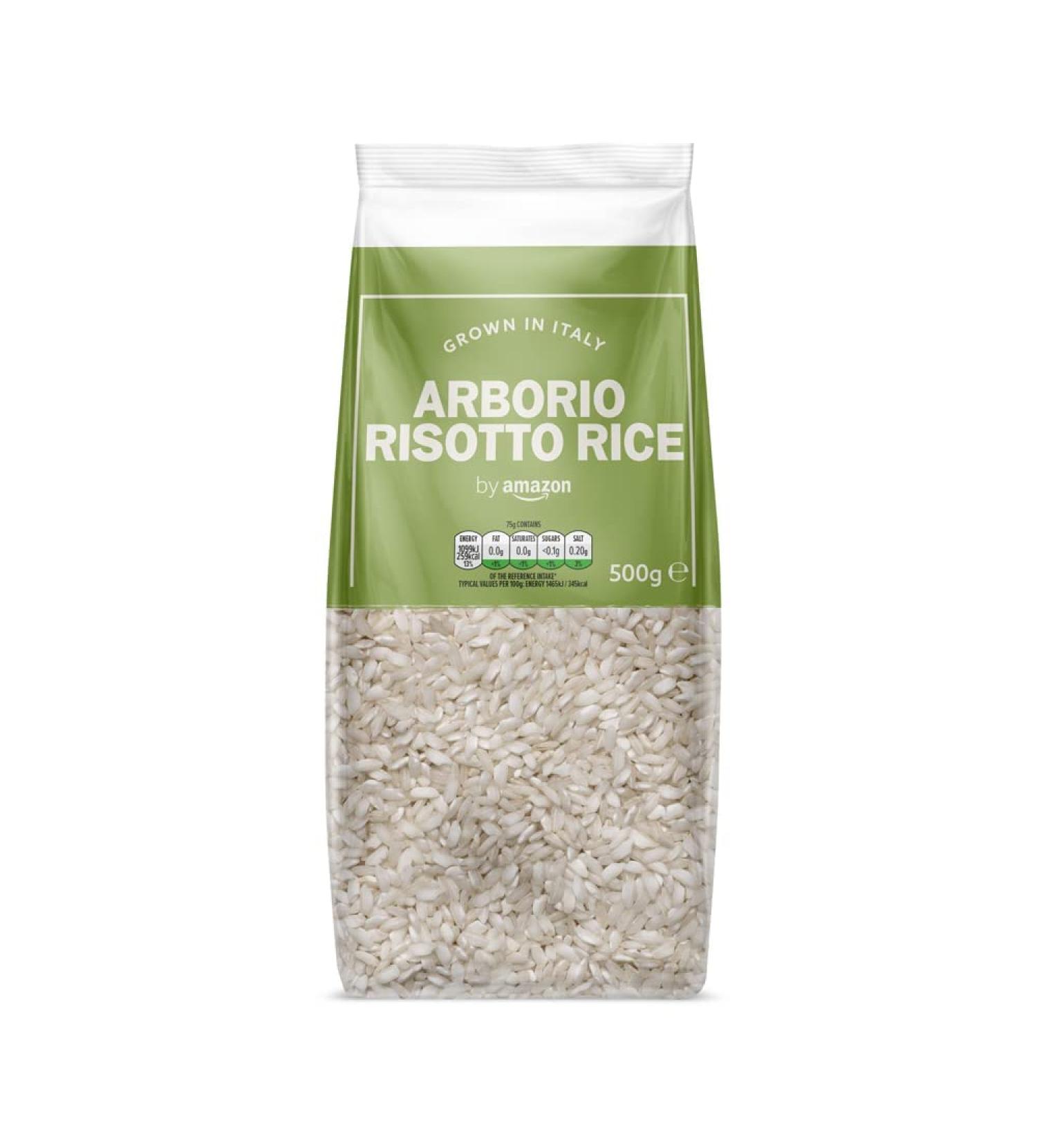 Amazon Arborio Risotto Rice 500g - Premium Italian Rice for Risotto (Pack of 1) - Buy Online on GoSupps.com