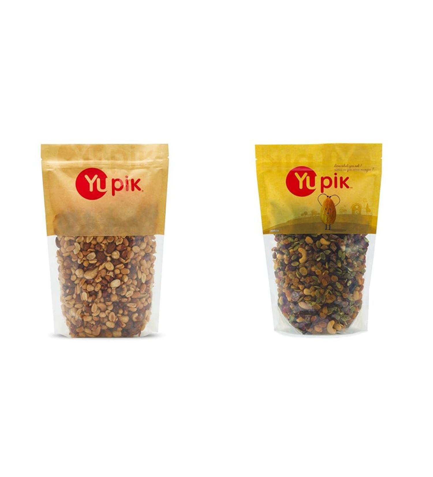 Yupik Salted Mix Nuts Peanuts Almonds Brazil Nuts & Cashews 1Kg & Four Season Mix Cashews Pumpkin Seeds Cranberries Raisins Dates 1Kg Salted+ Nutty and sweet 1 kg (Pack of 1) - Buy Online on GoSupps.com
