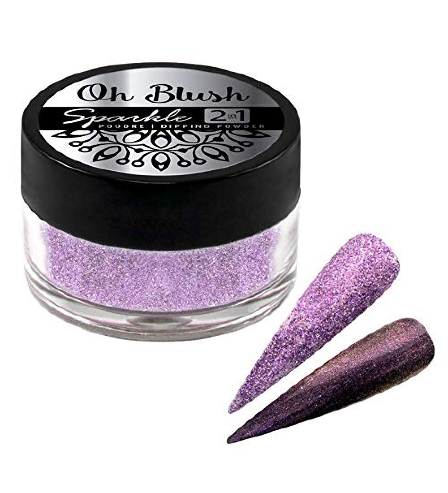 Oh Blush Sparkle 2 in 1 Powder - 1007 Ashes of Violet (0.5oz)