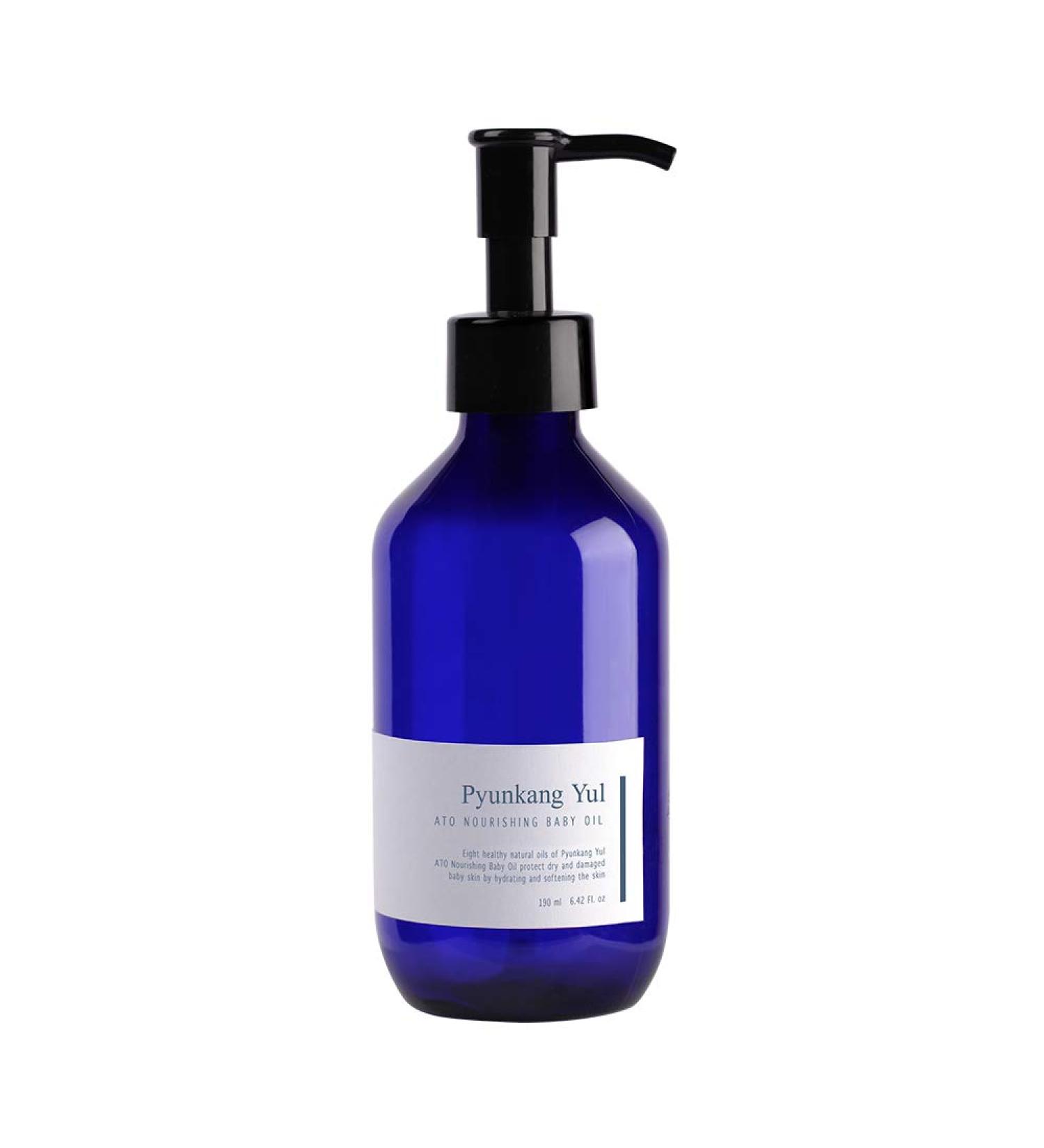 Pyunkang Yul ATO Nourishing Baby Oil - 6.42 fl oz (190 ml) | Gentle Moisturizer for Sensitive Skin - Buy Online on GoSupps.com
