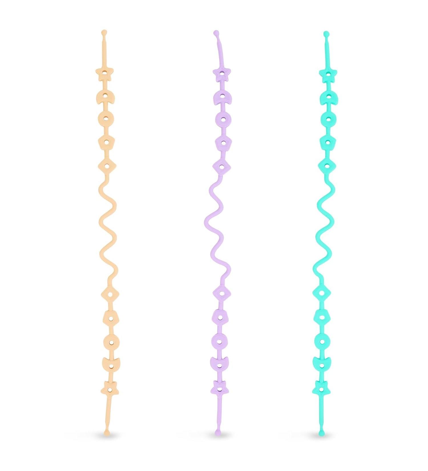 Buy Baby Toys Pacifier Chain & Silicone Cup Catcher - 3-Piece Seat Belt & Stroller Toy Accessories - Buy Online on GoSupps.com