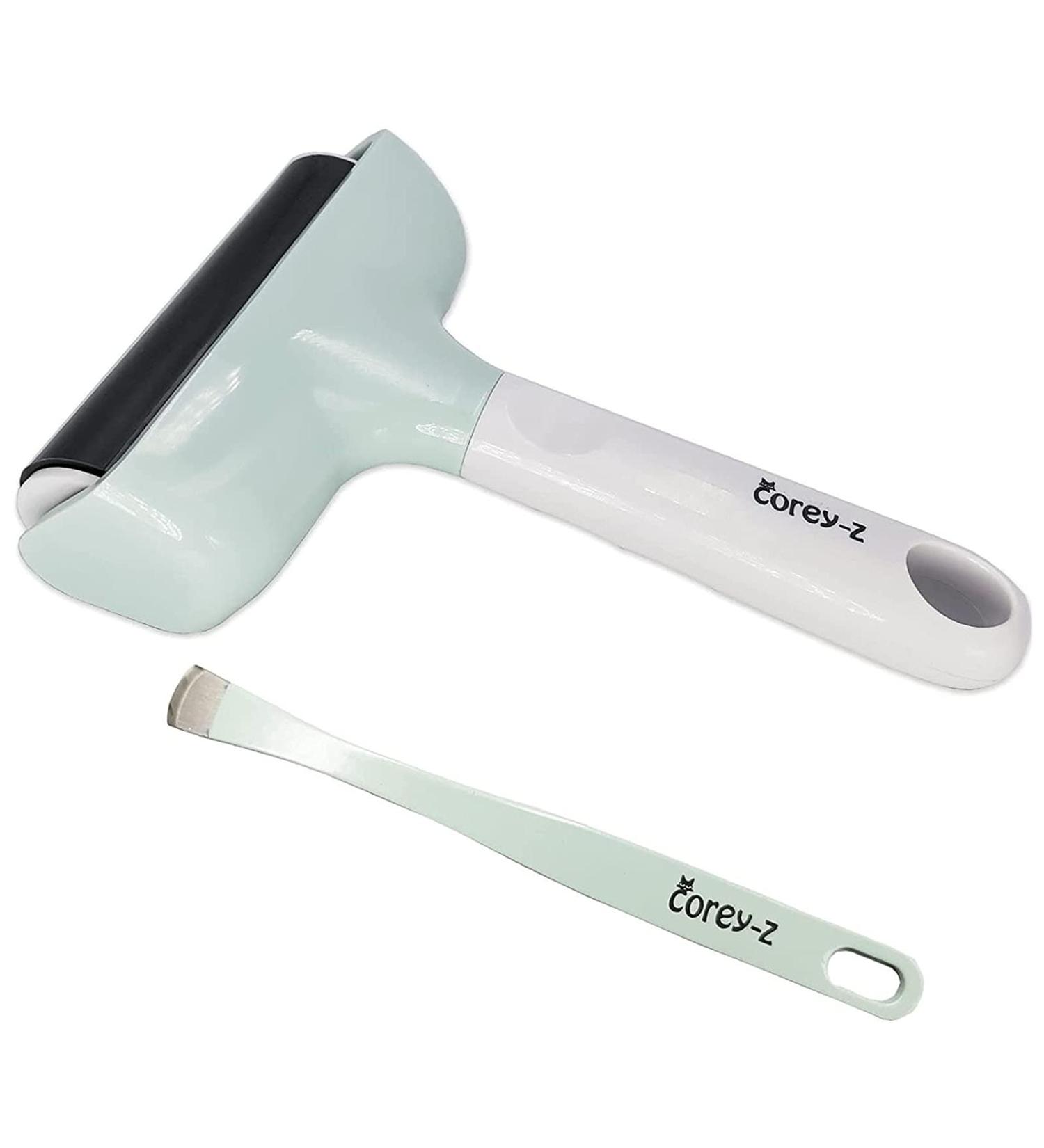 Brayer Roller Broad tip Tweezers MAT Remover Set Tape Construction Tool for Printmaking Wallpapers Stamping Gluing Application (3.8 Inch) - Buy Online on GoSupps.com