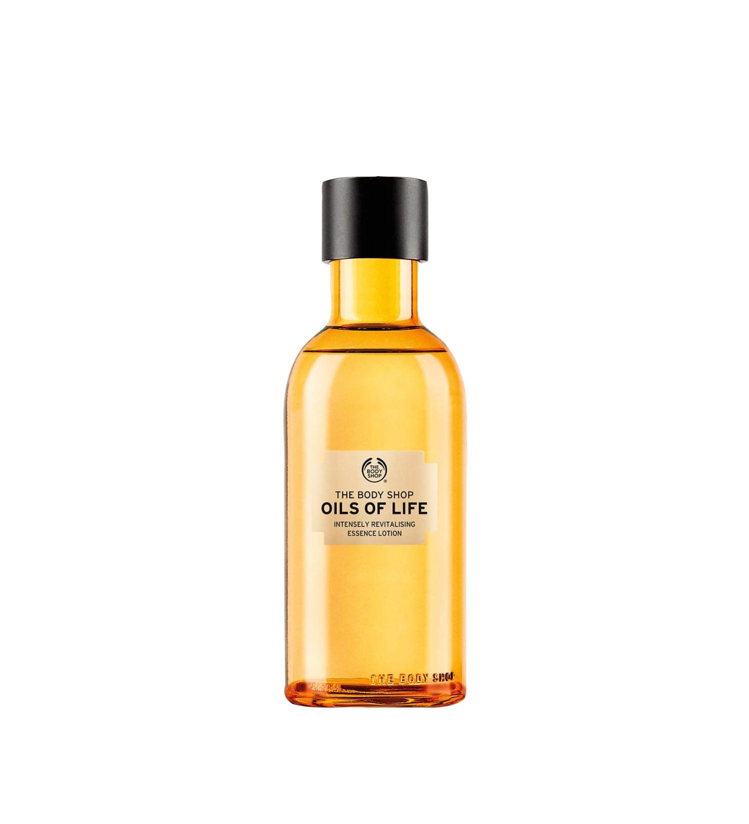 The Body Shop Oils of Life Intensely Revitalising Bi-Phase Essence Lotion 150ml - Revitalizing Skincare for All Skin Types | International Shipping Available - Buy Online on GoSupps.com