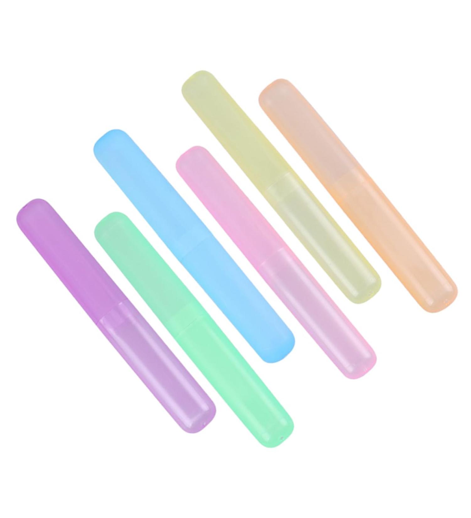 Sewoart 6-Piece Portable Toothbrush & Toothpaste Organizer Case - Travel-Friendly Toothbrush Holders for Business & On-the-Go - Buy Online on GoSupps.com