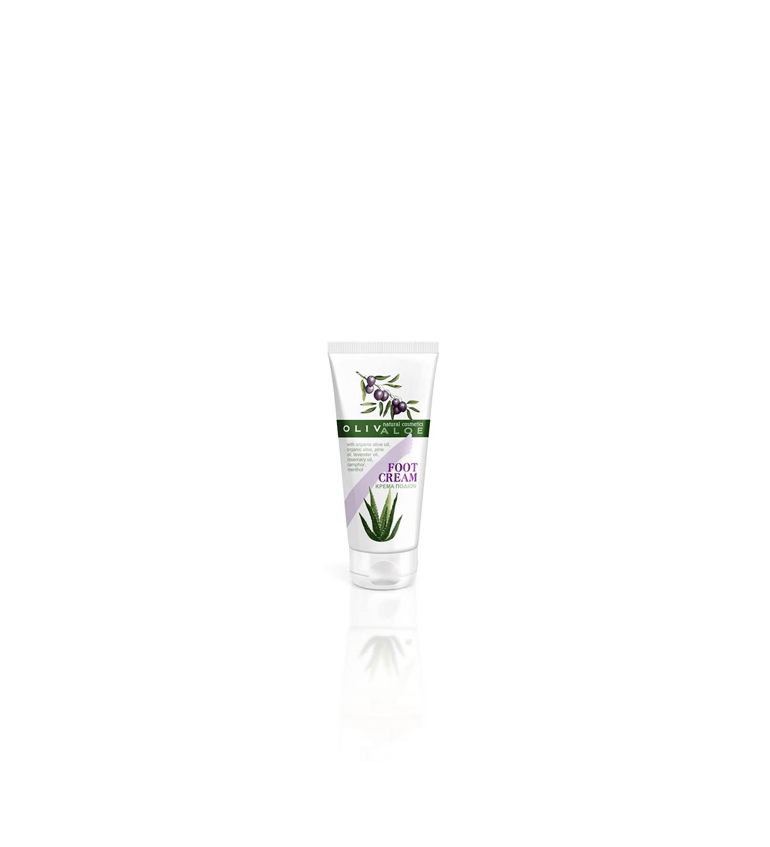 Olivaloe Organic Foot Cream by Olivaloe