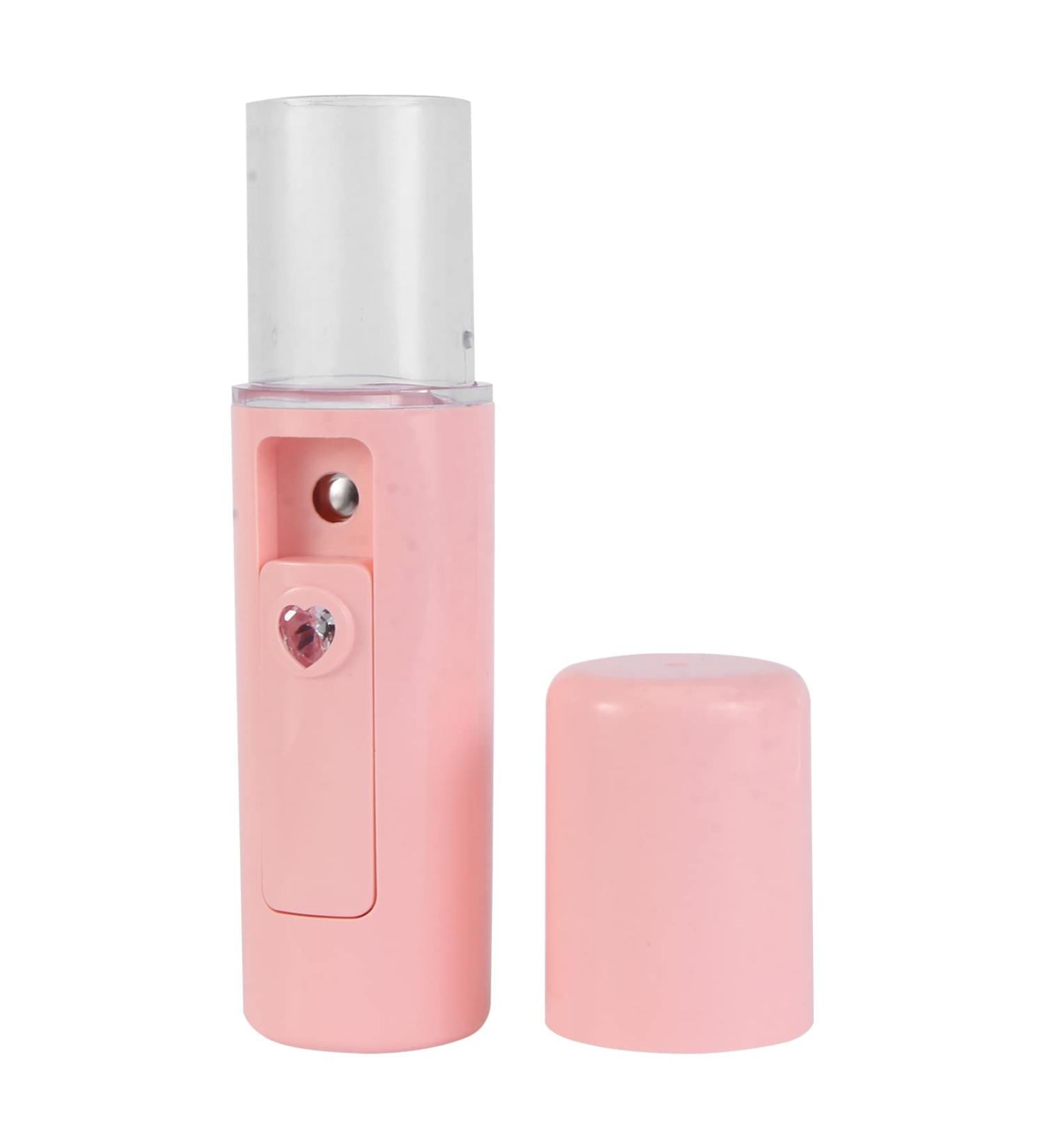 Baluue 1pc Humidifier Face Steamer Mini USB Mini Face Steamer Handheld Spray Device Makeup Device Abs Pink 11.5X3CM - Buy Online on GoSupps.com