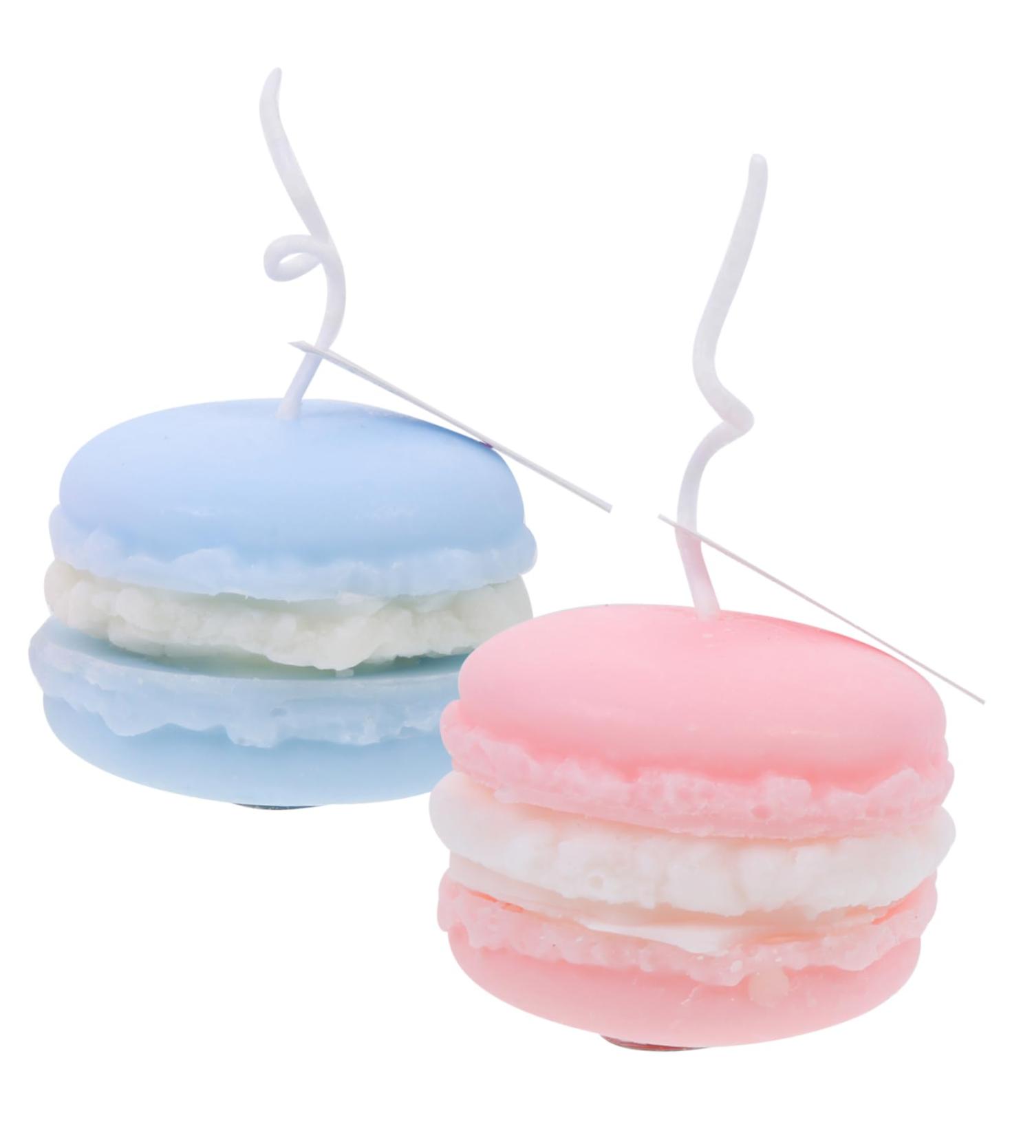 Zerodeko 2pcs Scented Macaron Tealight Candles | Aromatic Home Decor | Delicate Votive Wax Candles for International Shipping - Buy Online on GoSupps.com