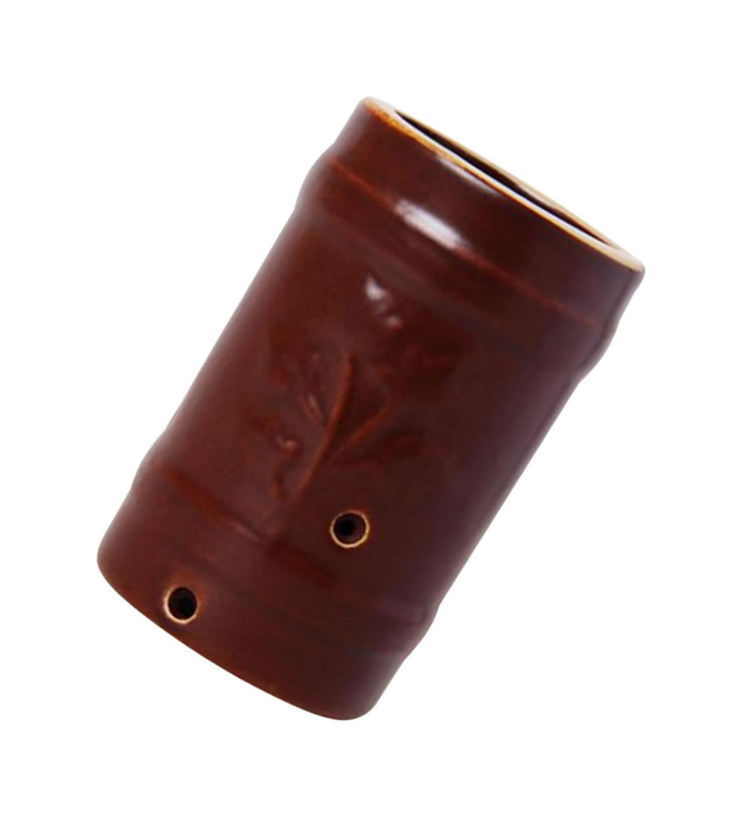 Homsfou Moxibustion Set | Natural Stone Moxa Rod Burner & Smoke-Free Heating Tank | Moxa Gel Burner & Ceramic Container for Herbal Therapy - Buy Online on GoSupps.com