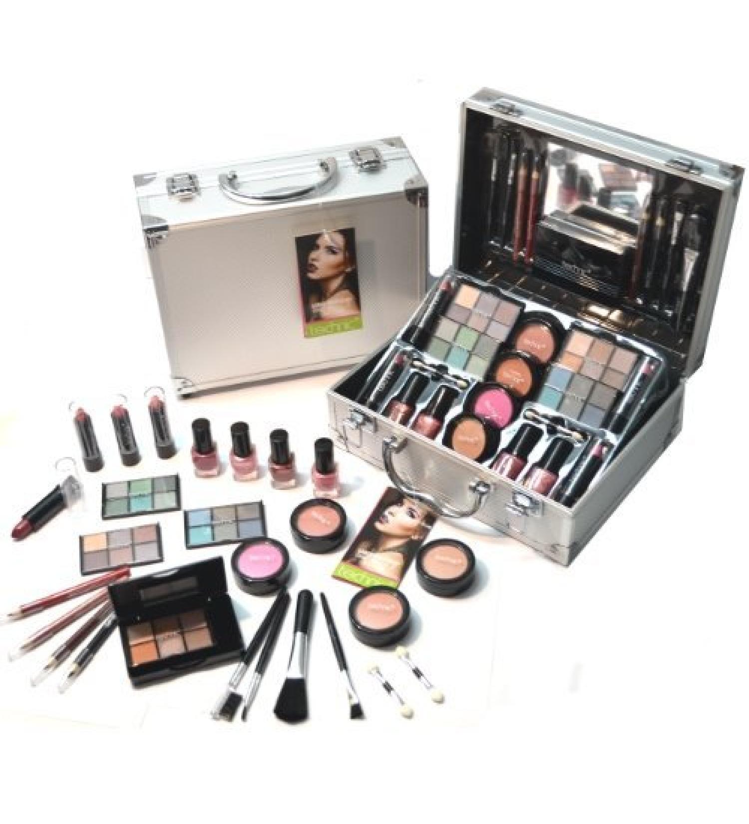 Beauty Cosmetics Make-up Large ALU make-up case 48 pieces (644)