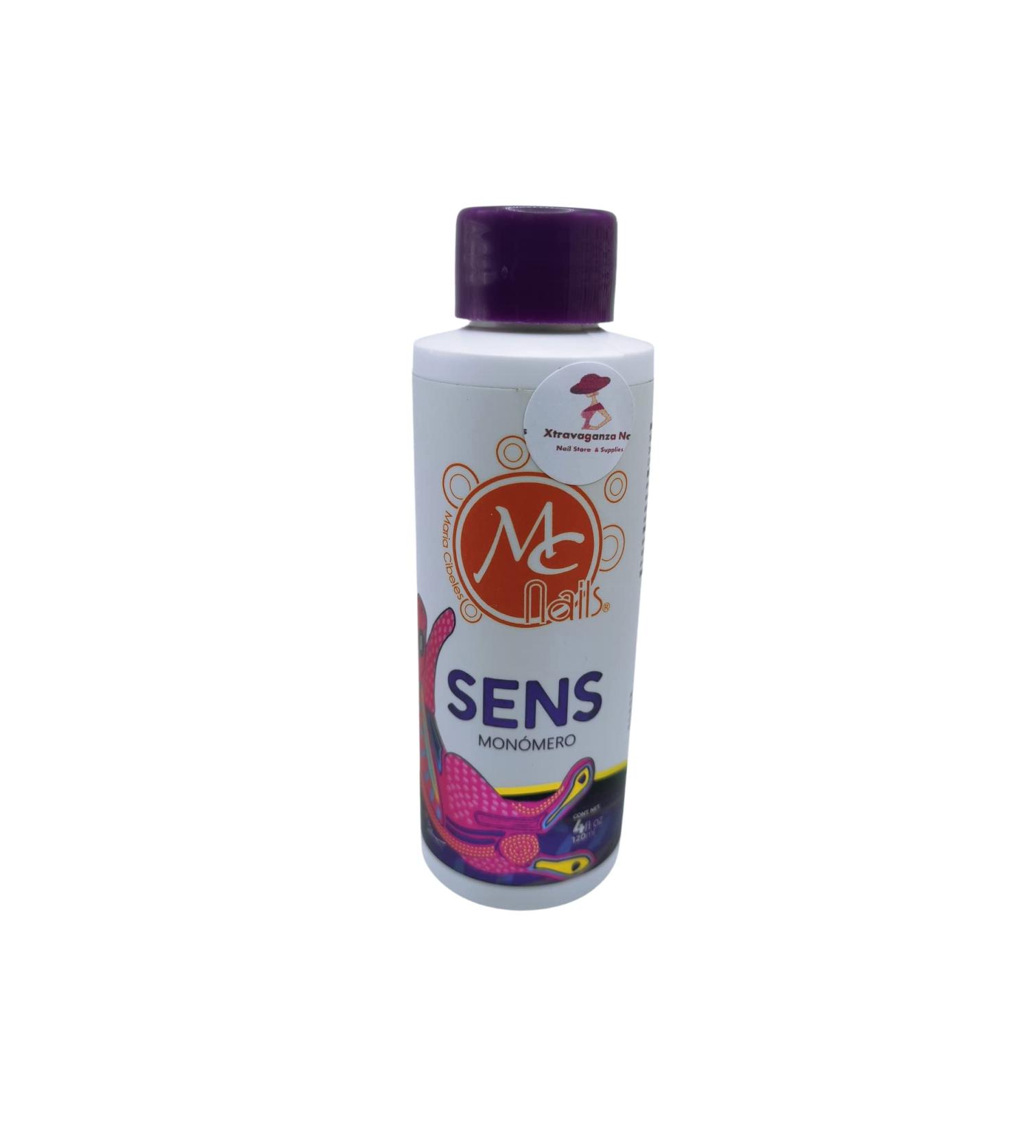 MC Nails Monomer Liquid 4oz bottle compatible with any acrylic
