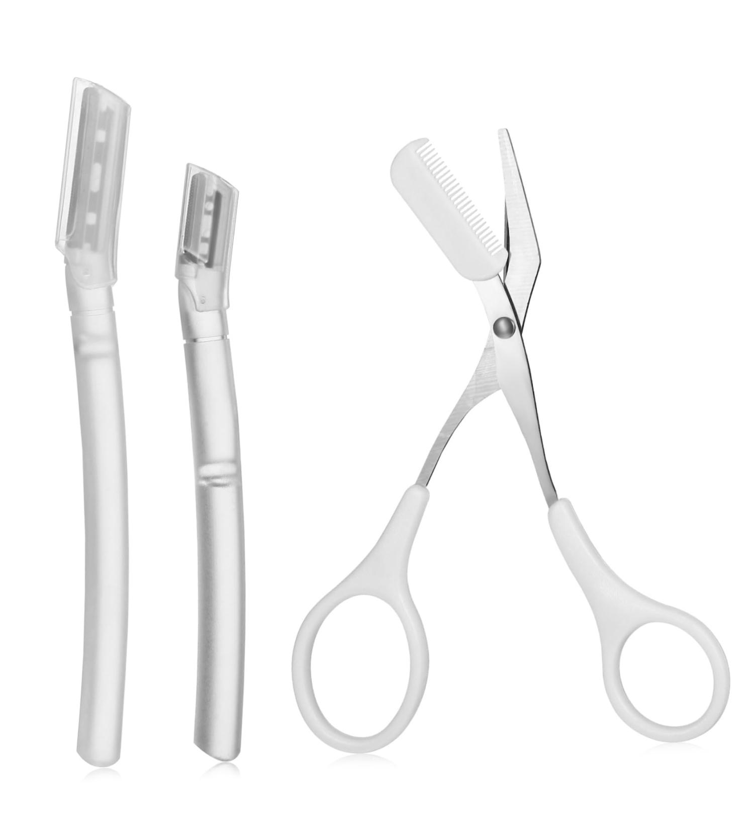Didiseaon Eyebrow Trimmer Set - Complete Kit with Razor Scissors & Shaper for Perfectly Trimmed Eyebrows | International Shipping Available - Buy Online on GoSupps.com