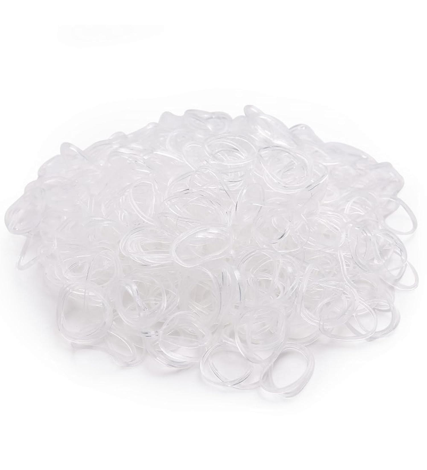 3200 PCS Baby Girl's Clear Hair Ties Elastic Bands - Toddler Ponytail Holders - Buy Online on GoSupps.com