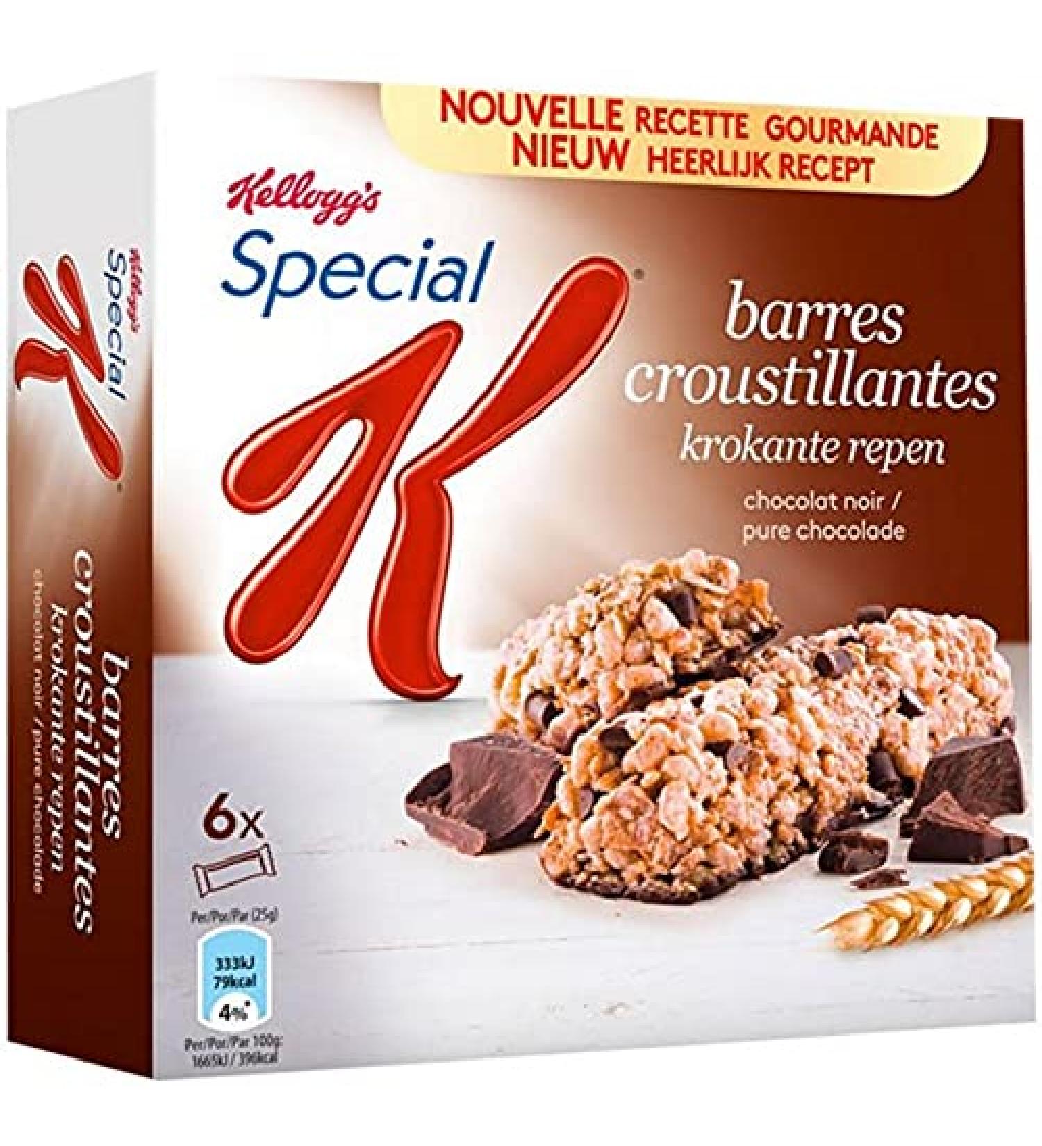 Special K Cereal Bar Dark Chocolate 129g (Pack of 3)