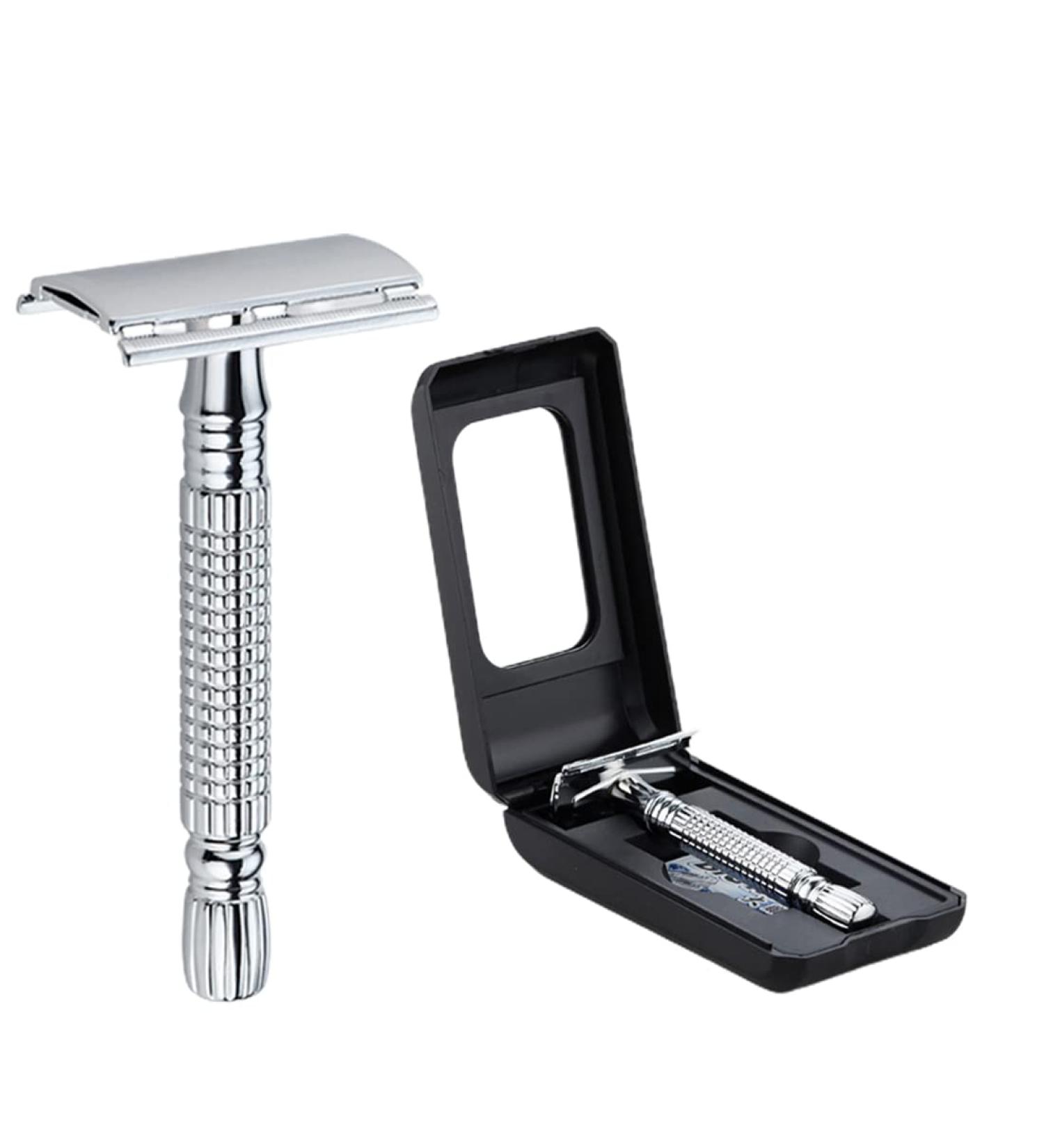 Dulspue Razor Plane | Premium Copper-Zinc Alloy Wet Razors for Men & Women | Old-Fashioned Hand Razor for Ultimate Shaving Precision - Buy Online on GoSupps.com