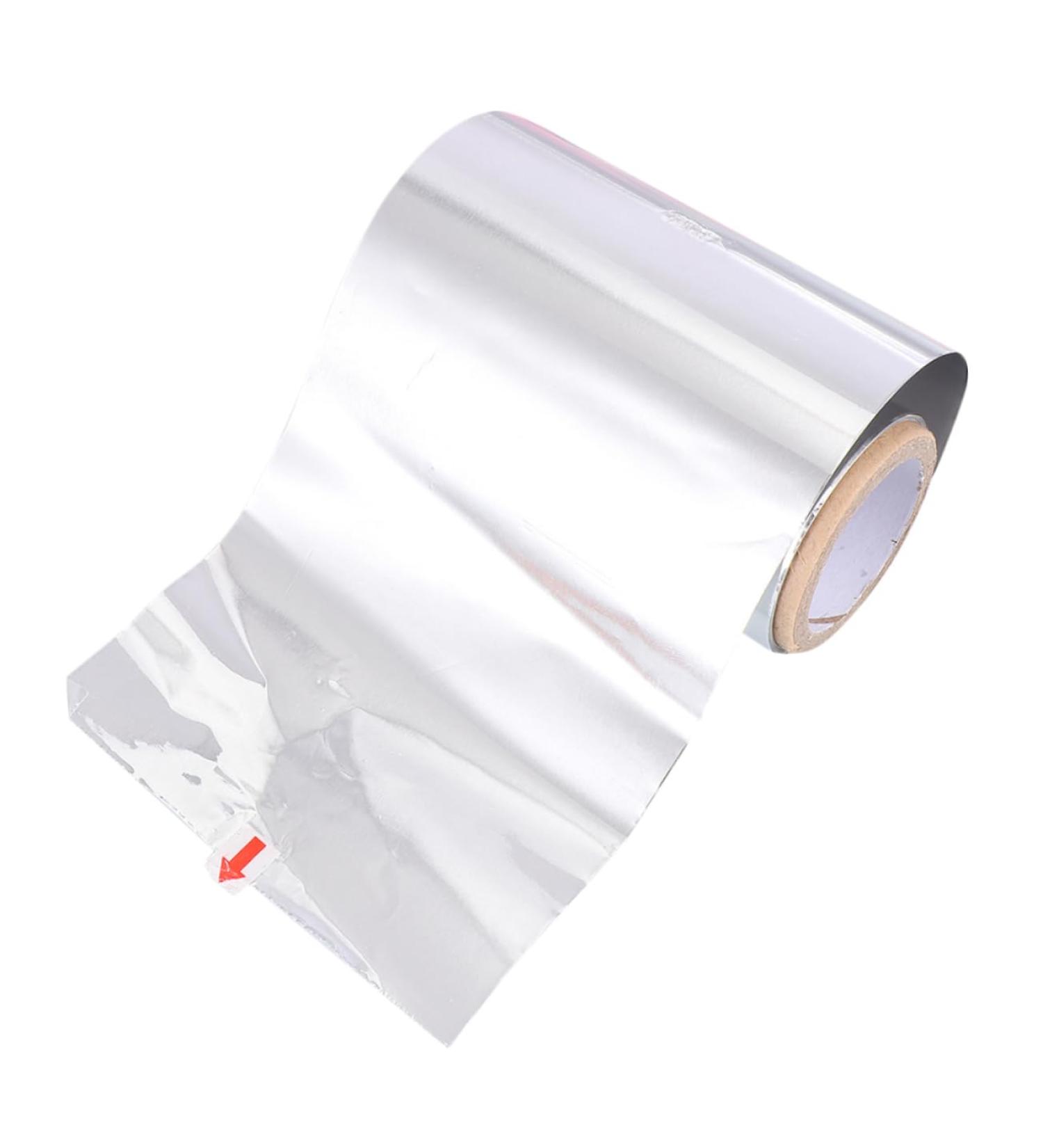 Papier Aluminium Pour Coloration Capillaire 18 Cm 210 g Rouleau Solide Feuille D'aluminium Coiffure Permanente M ches Protection Thermique Salon De Coiffure Professionnel Argent - Buy Online on GoSupps.com