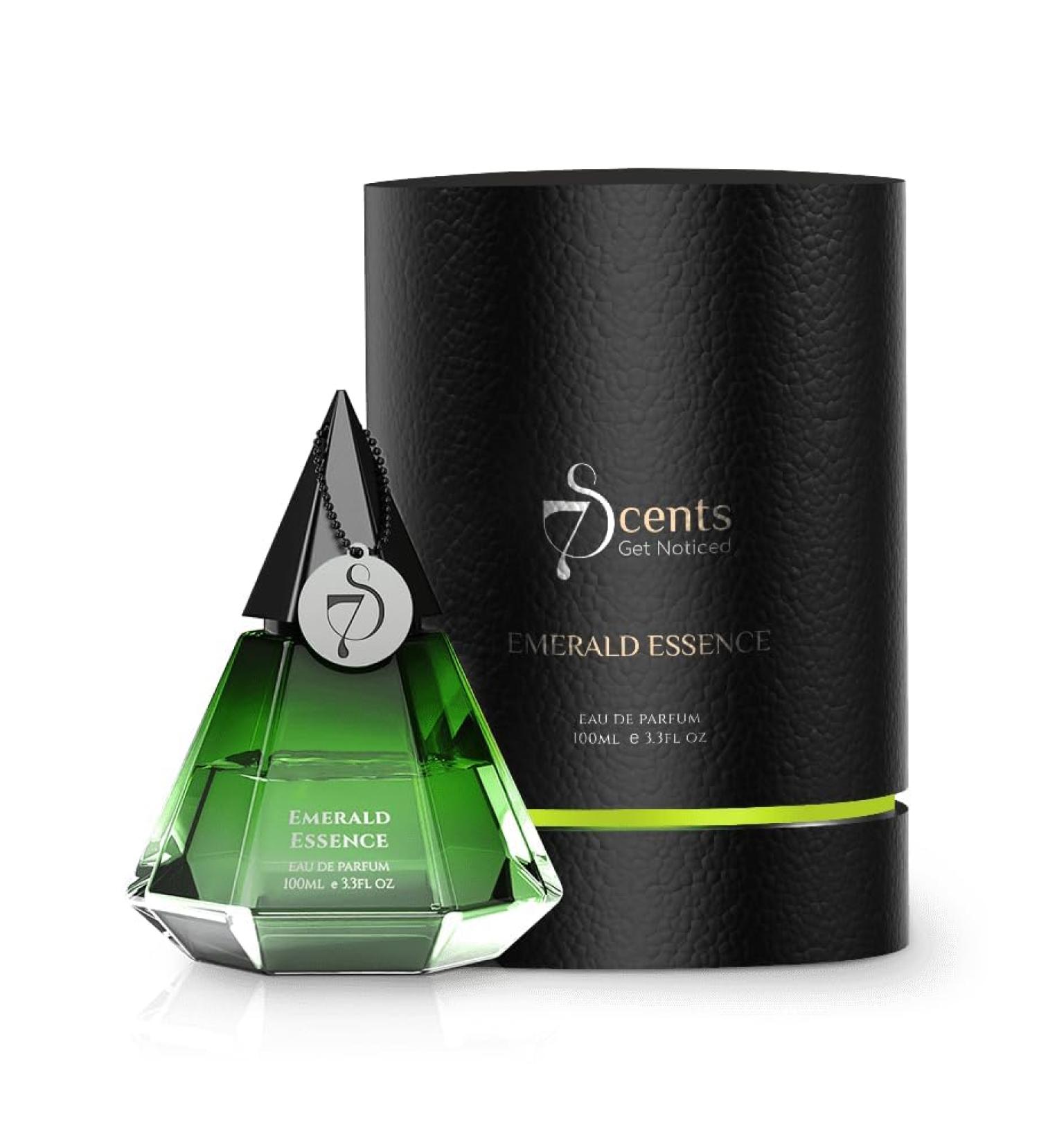 7'S Unisex Perfume Long-Lasting Luxury Fragrance for Men & Women Eau de Parfum 100ml for Valentine's Day & Special Occasions (EMERALD ESSENCE - Fresh) - Buy Online on GoSupps.com