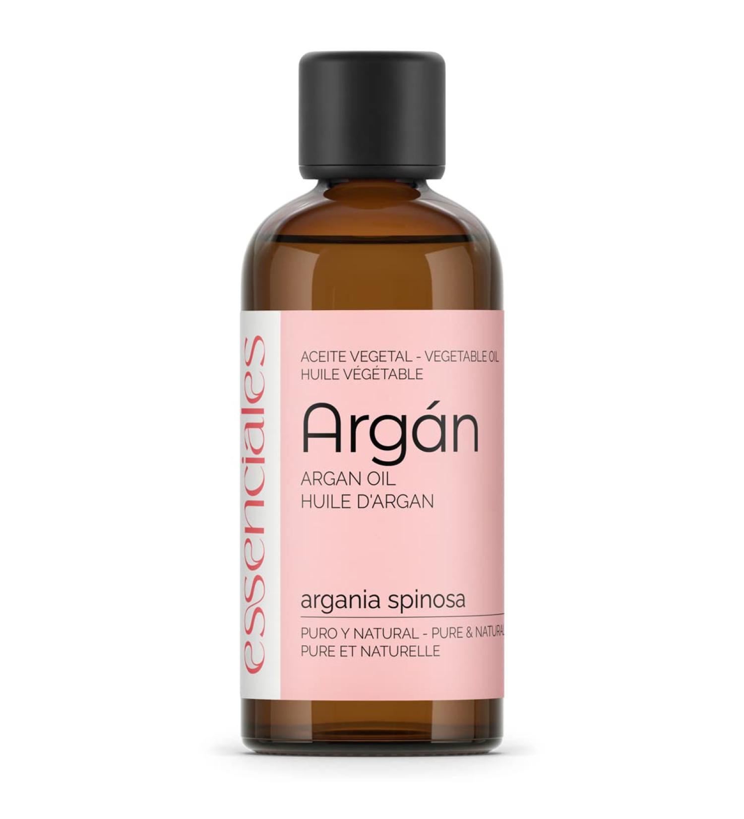  Essenciales Essenciales - Argan Vegetable Oil (Argania spinosa) 100 ml | 100% Pure and Natural - 1st Cold Pressure - Buy Online on GoSupps.com