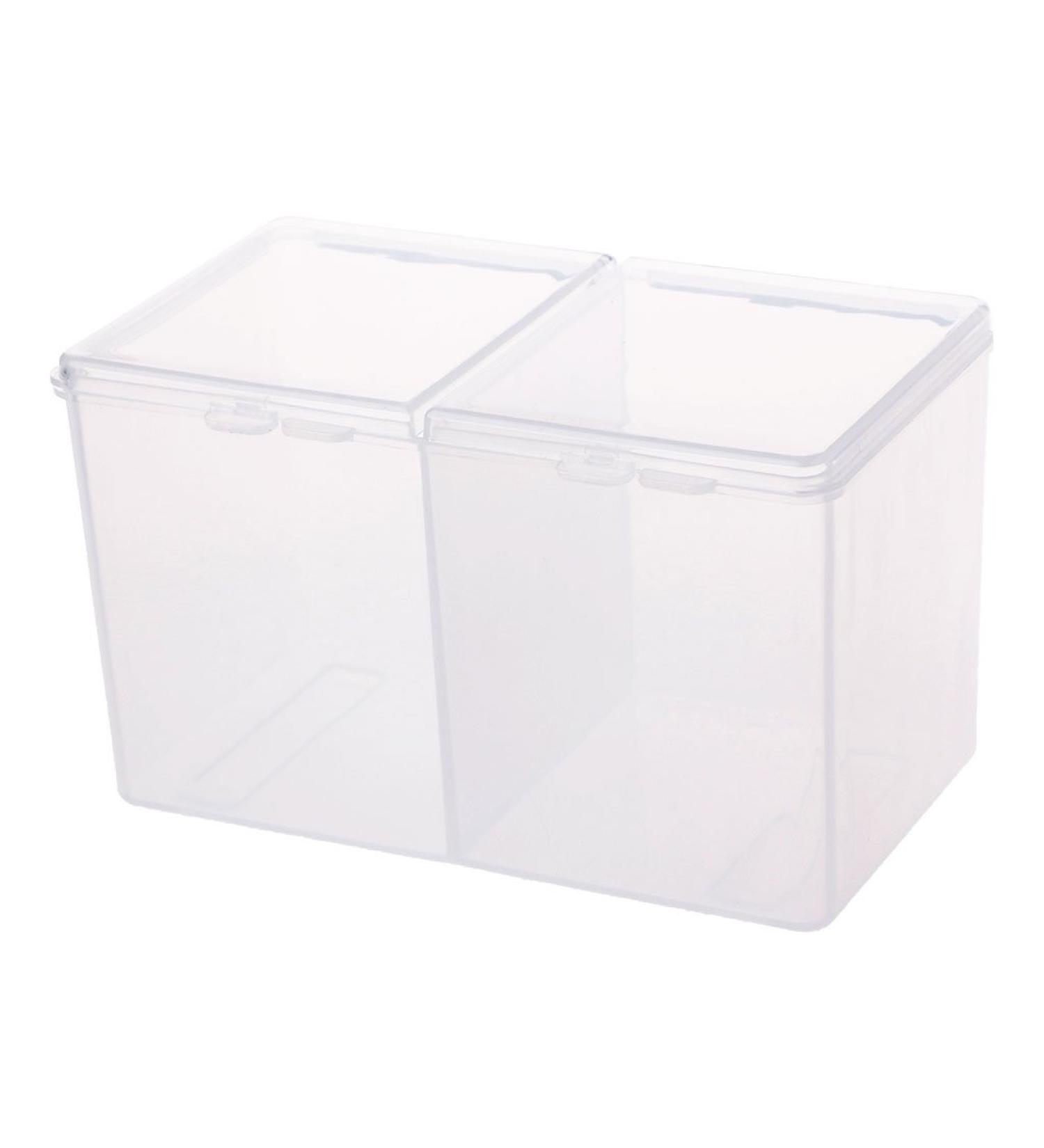 Storage Holder SOFEA Remover Paper Makeup Cotton Pad Storage Box Rhinestone Nail Art Tools Container - Buy Online on GoSupps.com