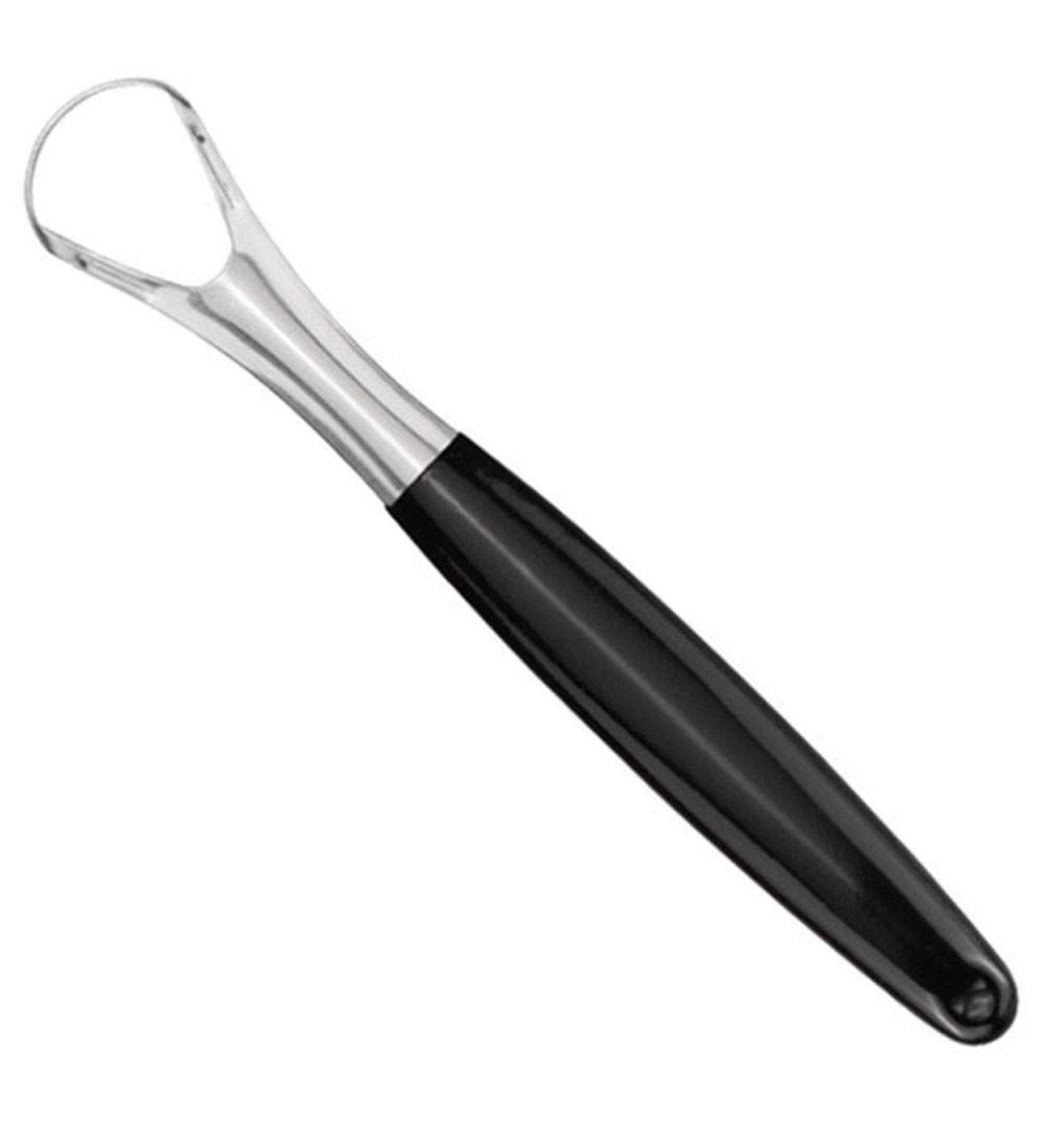Tossper Stainless Steel Tongue Scraper - Reusable Portable Oral Hygiene Tool for Adults | Fresh Breath & Cleaner Tongue - Buy Online on GoSupps.com