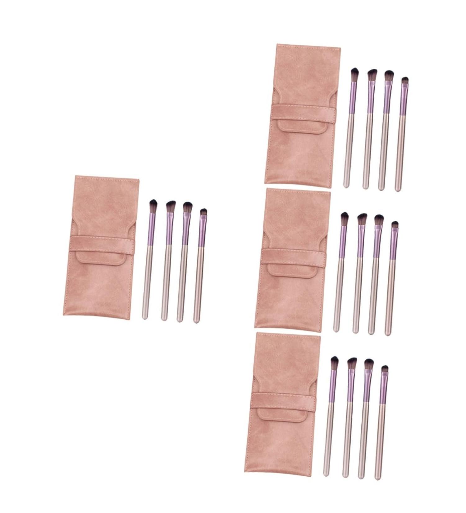 Beavorty 4 Sets Eye Shadow Brush Set Professional Makeup Brushes Makeup Brushes Professional Different Brush Shapes Portable Makeup Brushes Eyeshadow Girls Suit Cosmetic Eye Mix - Buy Online on GoSupps.com