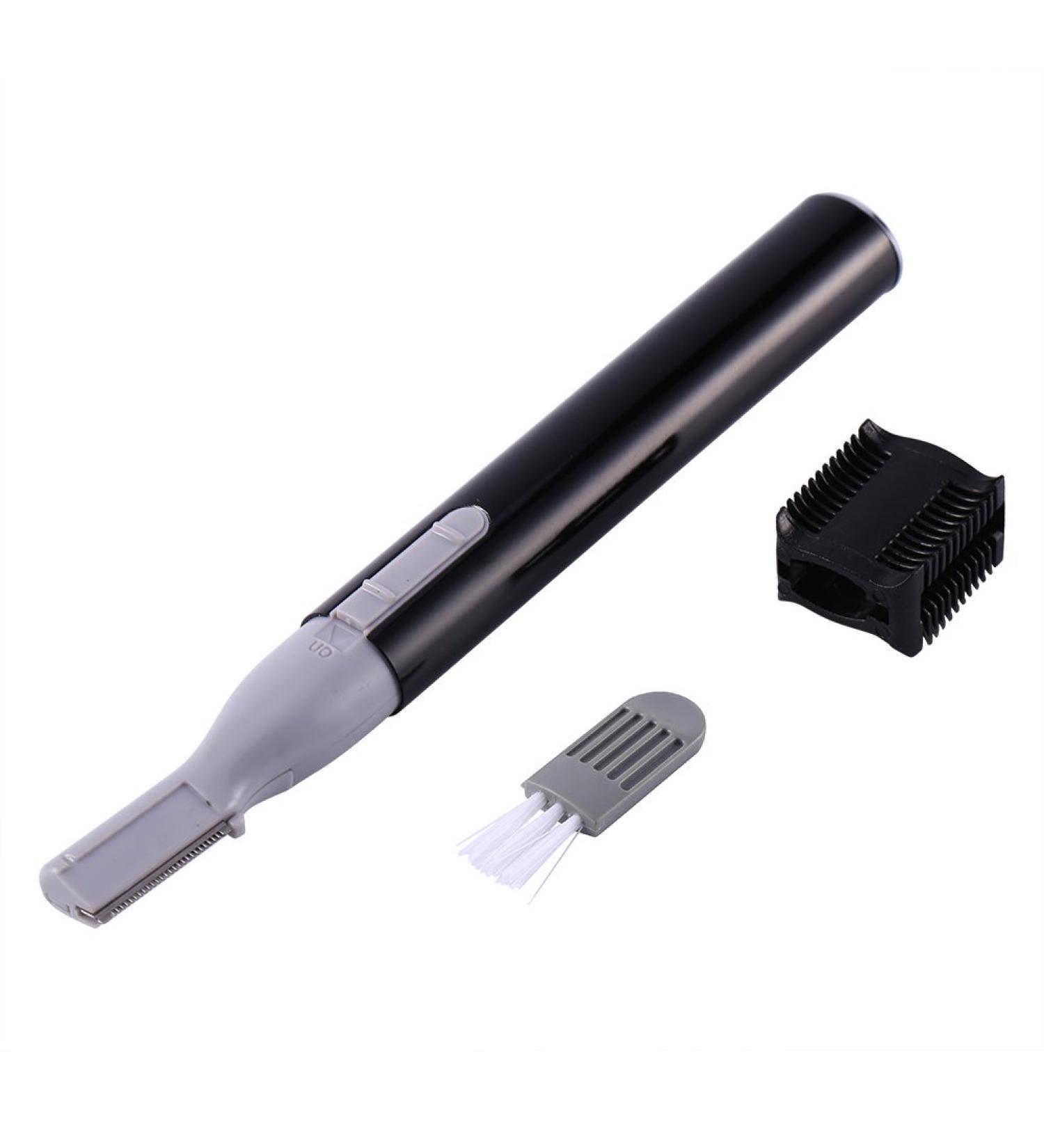 Portable Electric Razor & Trimmer - Women's Facial & Eyebrow Hair Remover (Black) - International Shipping Available - Buy Online on GoSupps.com
