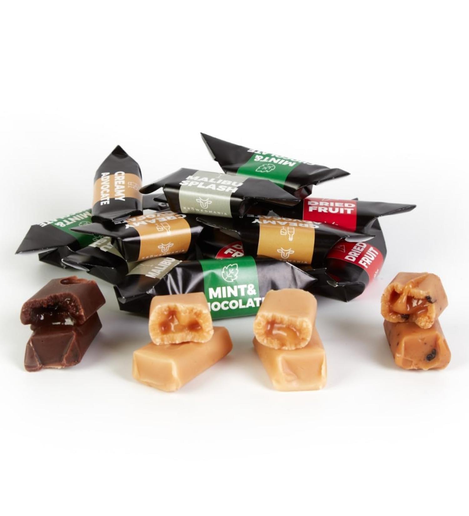 Fondant Caramels - Mix - Handmade - Fudge Handmade Sweets - Fine Grocery Mr Fudgesto - Box 1 kg - Buy Online on GoSupps.com