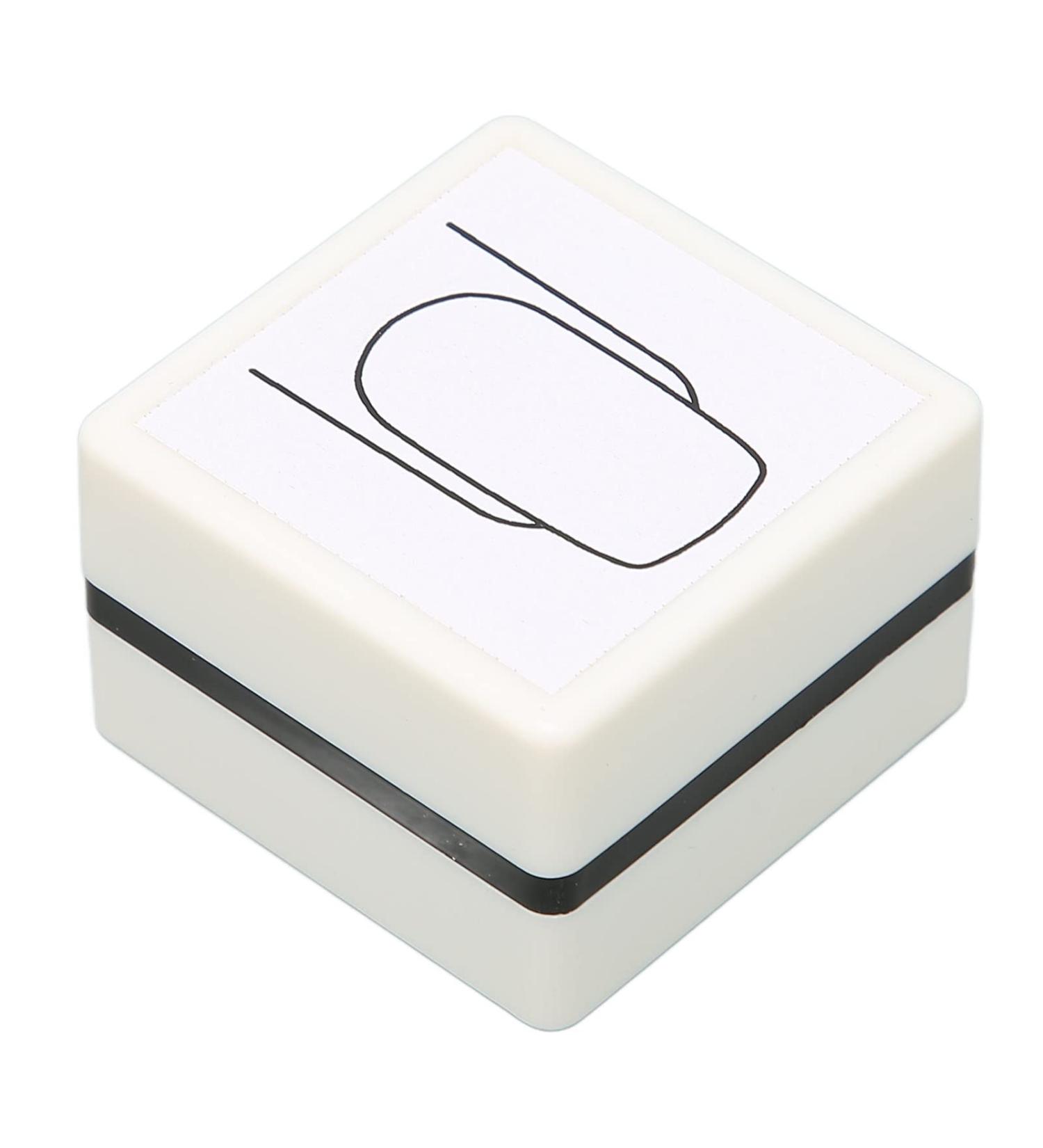 Nail Art Stamper for Square Nails - Reusable Hand-Painted Manicure Tool with Cover for DIY Designs - Buy Online on GoSupps.com