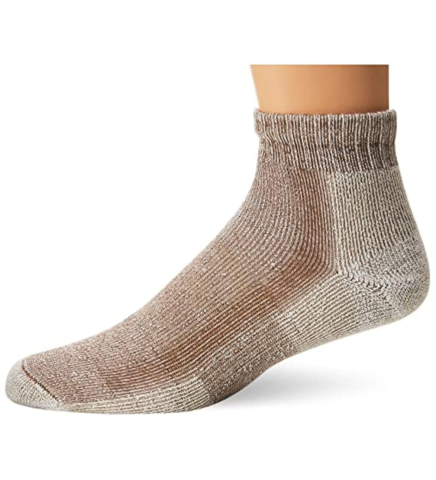 Thorlos Men's LTHMX Max Cushion Hiking Ankle Socks - Large Walnut - Buy Online on GoSupps.com