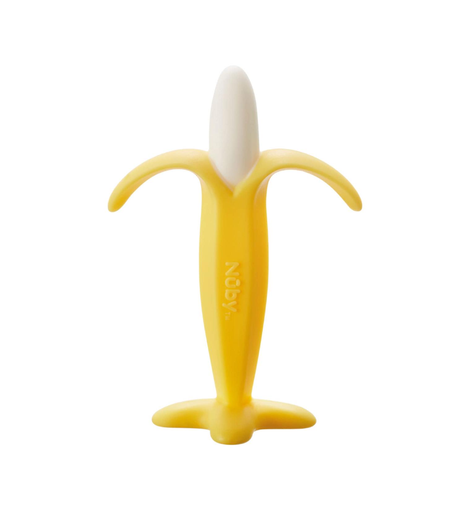 Nuby Banana Teether | BPA-Free | Easy Grip | Suitable from 3 Months+ | Single Size - Buy Online on GoSupps.com