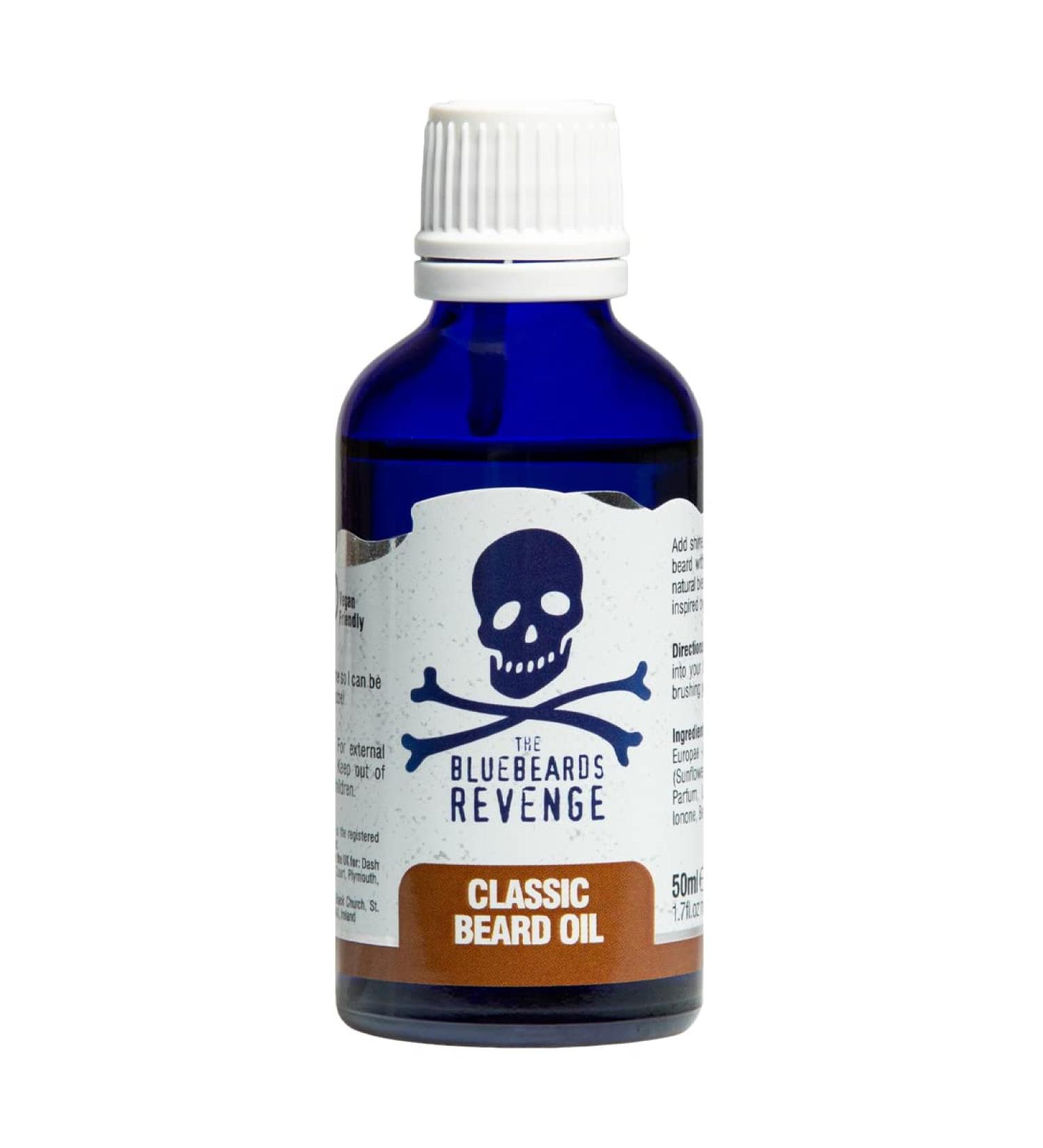 The Bluebeards Revenge Classic Blend Beard Oil - Vegan Friendly 50ml - Buy Online on GoSupps.com