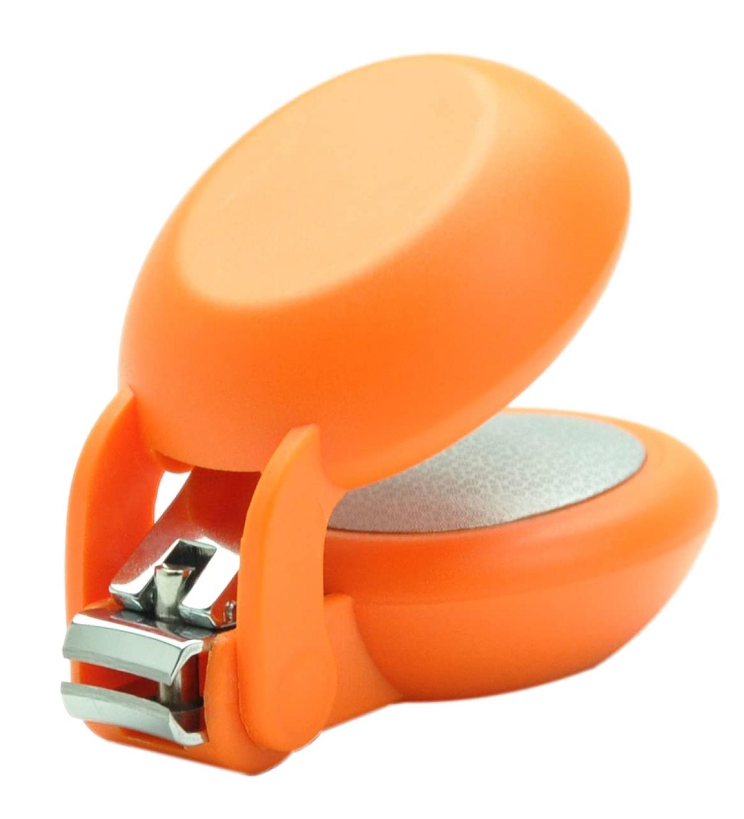 HARAC Special Needs Nail Clippers for Arthritic Hands Senior and Kids Adapted Nail Clipper for Fingernail and Thick Toenail Made in Japan (Orange) - Buy Online on GoSupps.com