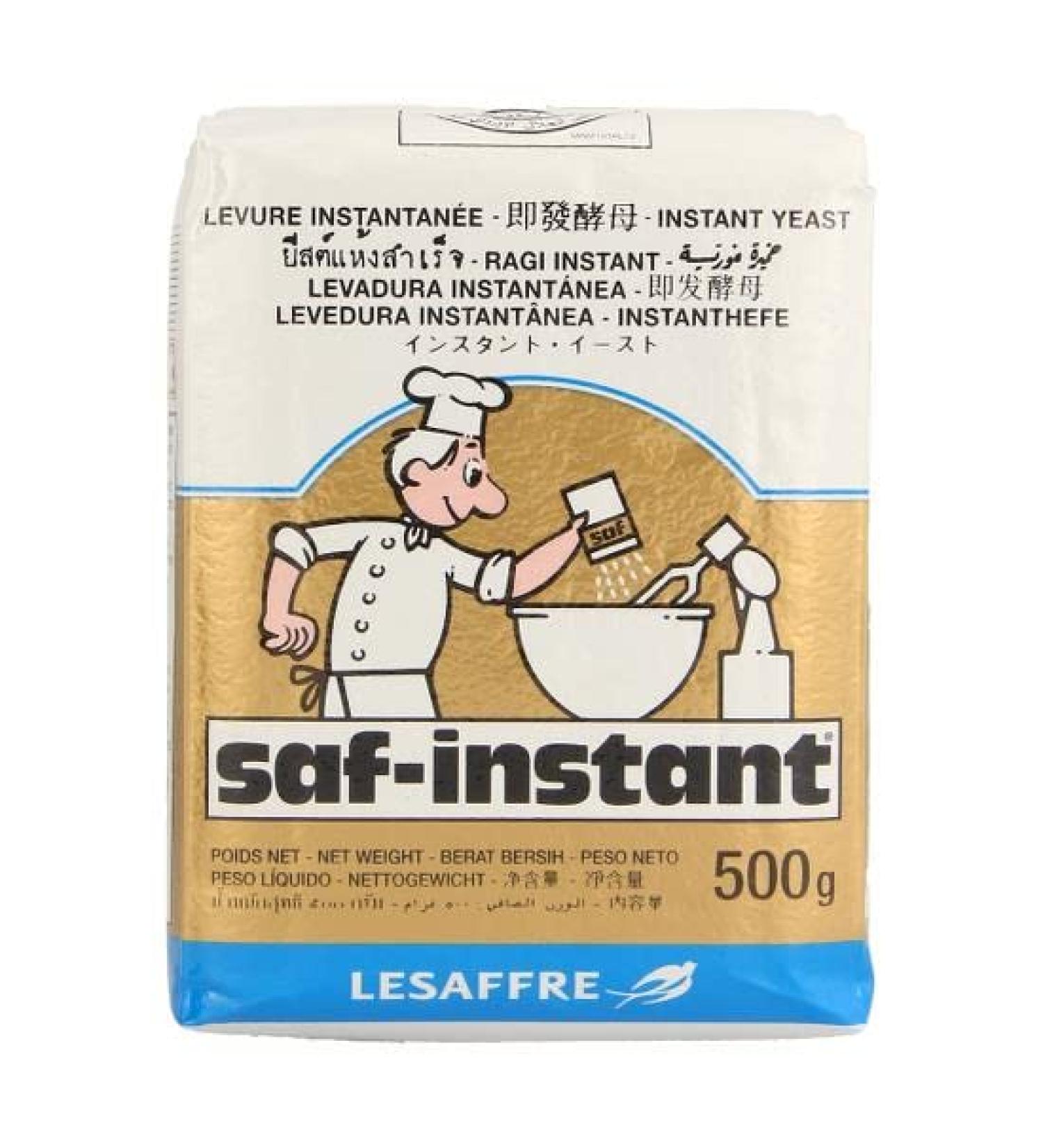 SAF Gold | (OSM500) | Instant | High Sugar | Yeast | (4X500g) for Making Sweet Bread | UK