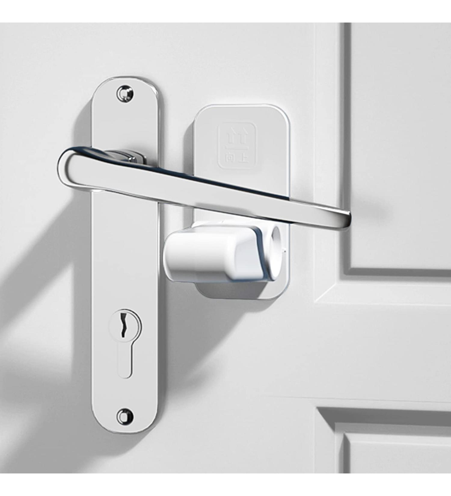 Mr Chen Door Knob Child Proof  3PCS Updat Child Door Locks to Prevent Children from Opening The Door. Ddoor Handle Baby Proof  Baby Door Lock(White  3 Packs) - Buy Online on GoSupps.com