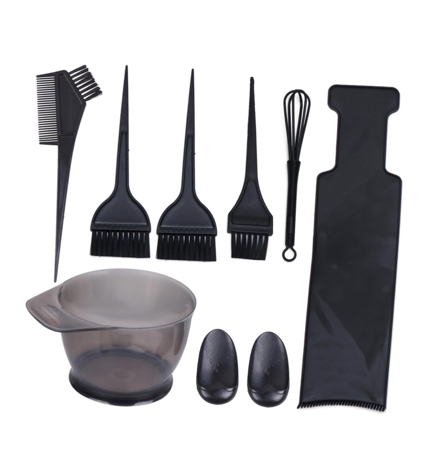 Housoutil Set Hair Dryers Hair Brush for Bleaching Hair Color Brush Hair Mixing Spoon Hair Color Bowl Hair Coloring Gloves Hair Coloring Bowl Coloring Board Suit Hat Bowl Hair Dye - Buy Online on GoSupps.com