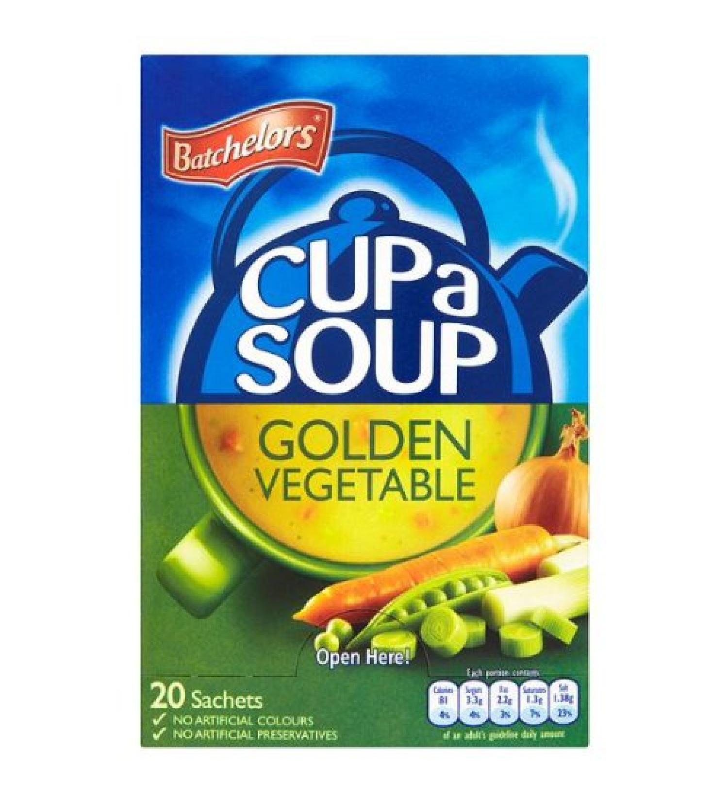 Batchelors Batchelors Cup a Soup Golden Vegetable 380 g (Pack of 20)