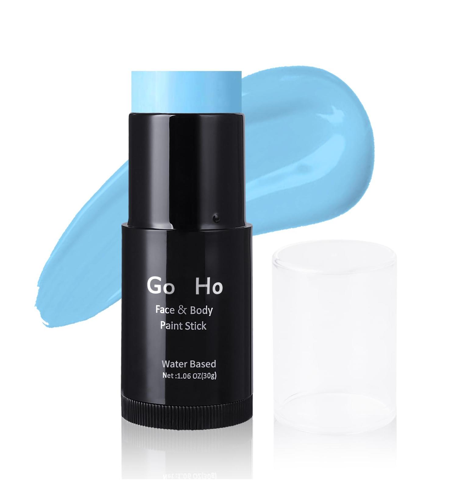 Halloween Blue Face Paint Stick 1.06 Oz | Washable Water Based Body & Face Paint for Adults & Children - Perfect for Cosplay, SFX & Halloween Makeup - Buy Online on GoSupps.com