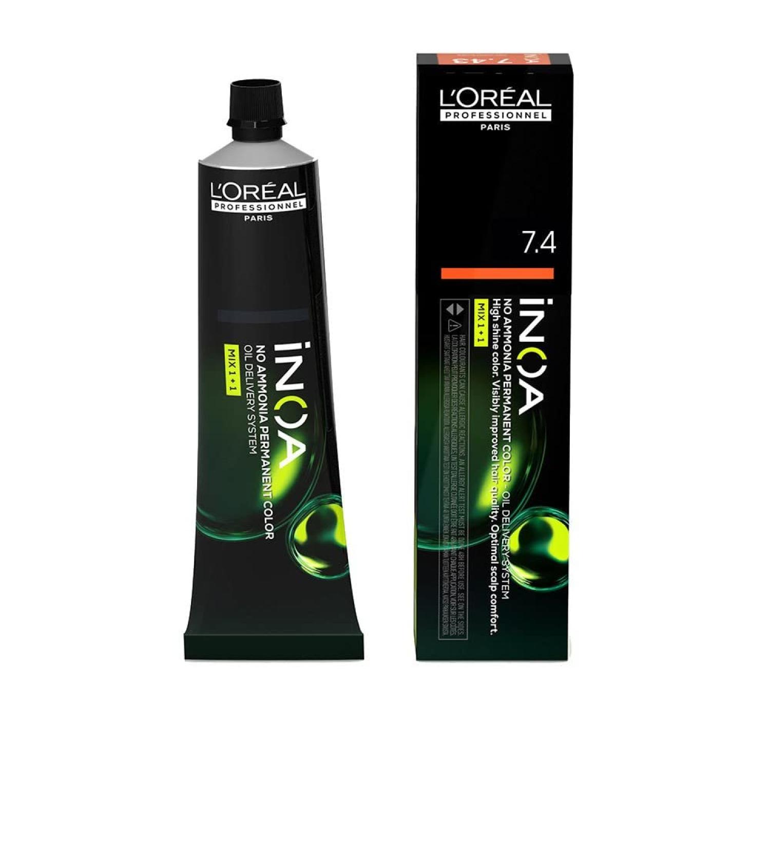 L'Or al Professionnel Paris Inoa Oxidation Coloring Without Ammonia 7 4 60 Gr