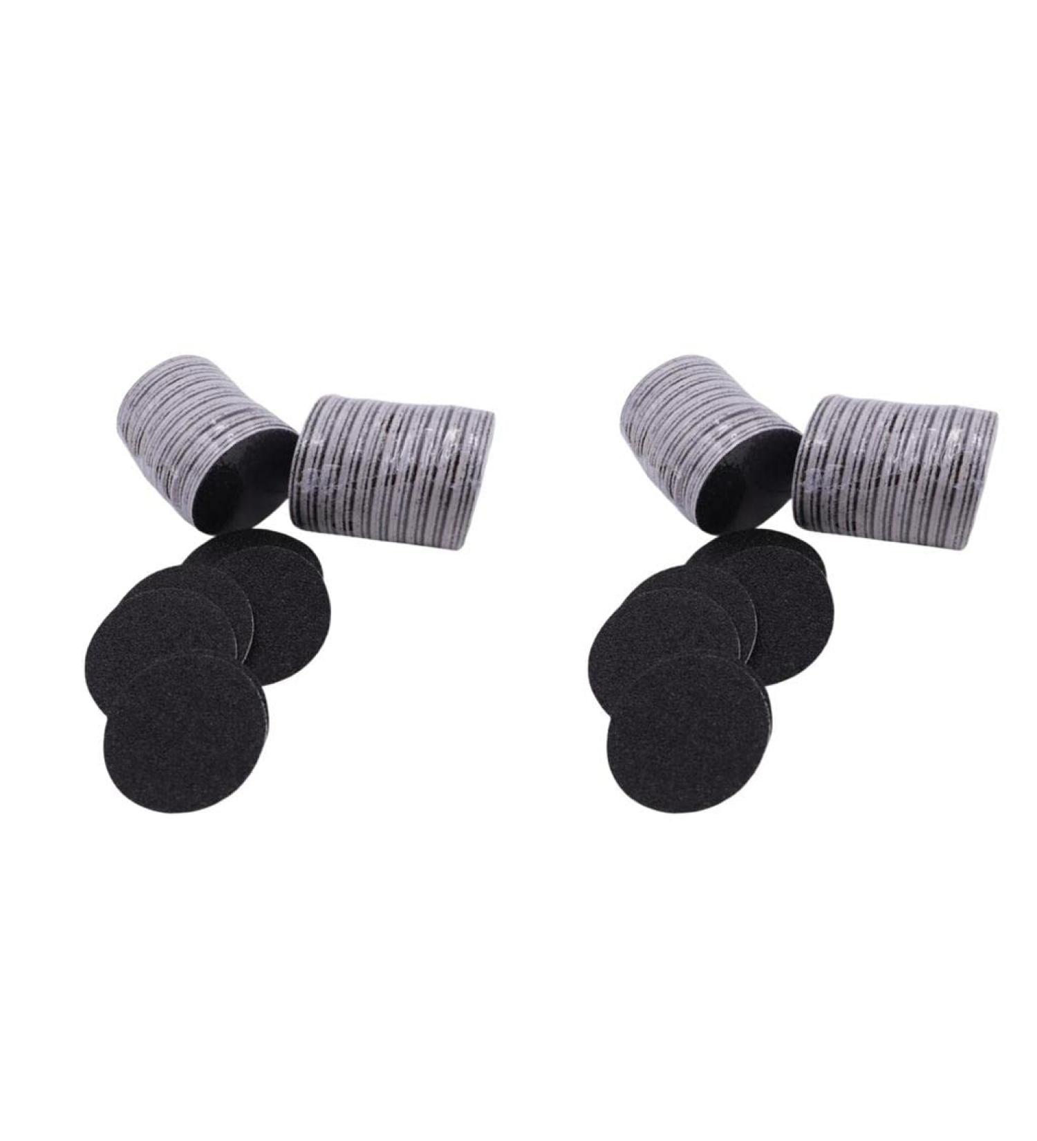 Perfeclan 120PC Replacement Sandpaper Discs for Callus Removal | Electric Foot File Accessories - 80 Grit & 180 Fine - Buy Online on GoSupps.com