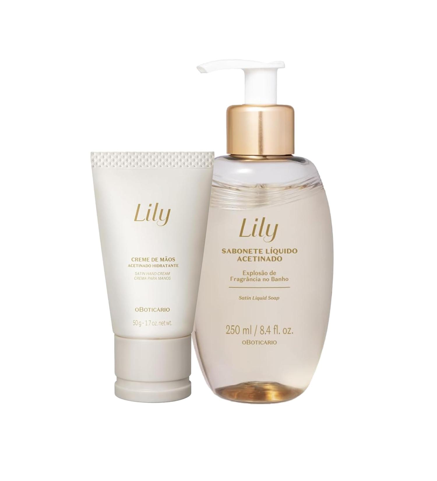 O Botic rio Lily Hand + Shower Bundle: Moisturizing Hand Cream (1.7 oz) and Body Wash (8.4 oz) - Buy Online on GoSupps.com