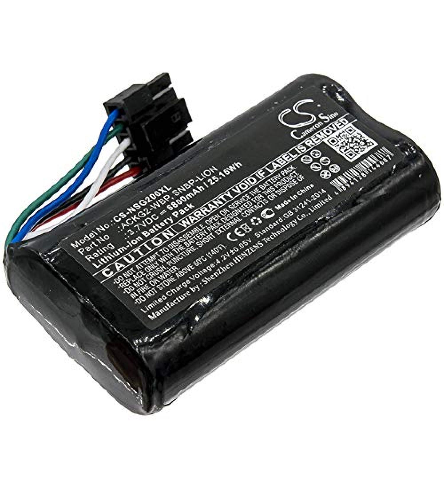 Replacement Battery for NetScout AirCheck G2 WLAN Tester | 6800mAh ACKG2-WBP SNBP-LION | International Shipping Available - Buy Online on GoSupps.com