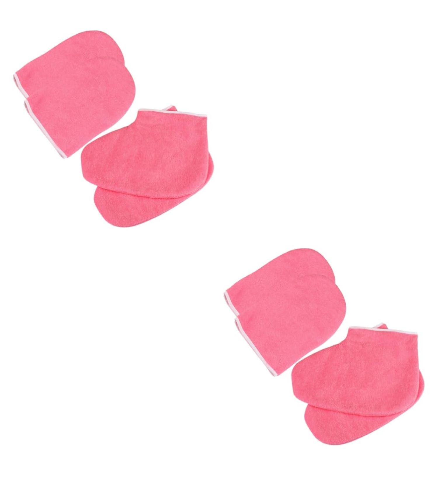 Healeved 2 Sets Paraffin Glove Wax Accessories Paraffin Foot Covers Paraffin Bath Paraffin Wax Paraffin Accessories Wax Bath Foot Hand Cover Manicure Gloves - Buy Online on GoSupps.com