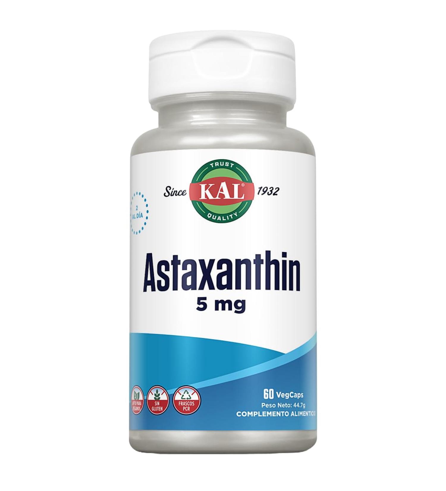 Kal Astaxanthin 10 mg 60 Comp