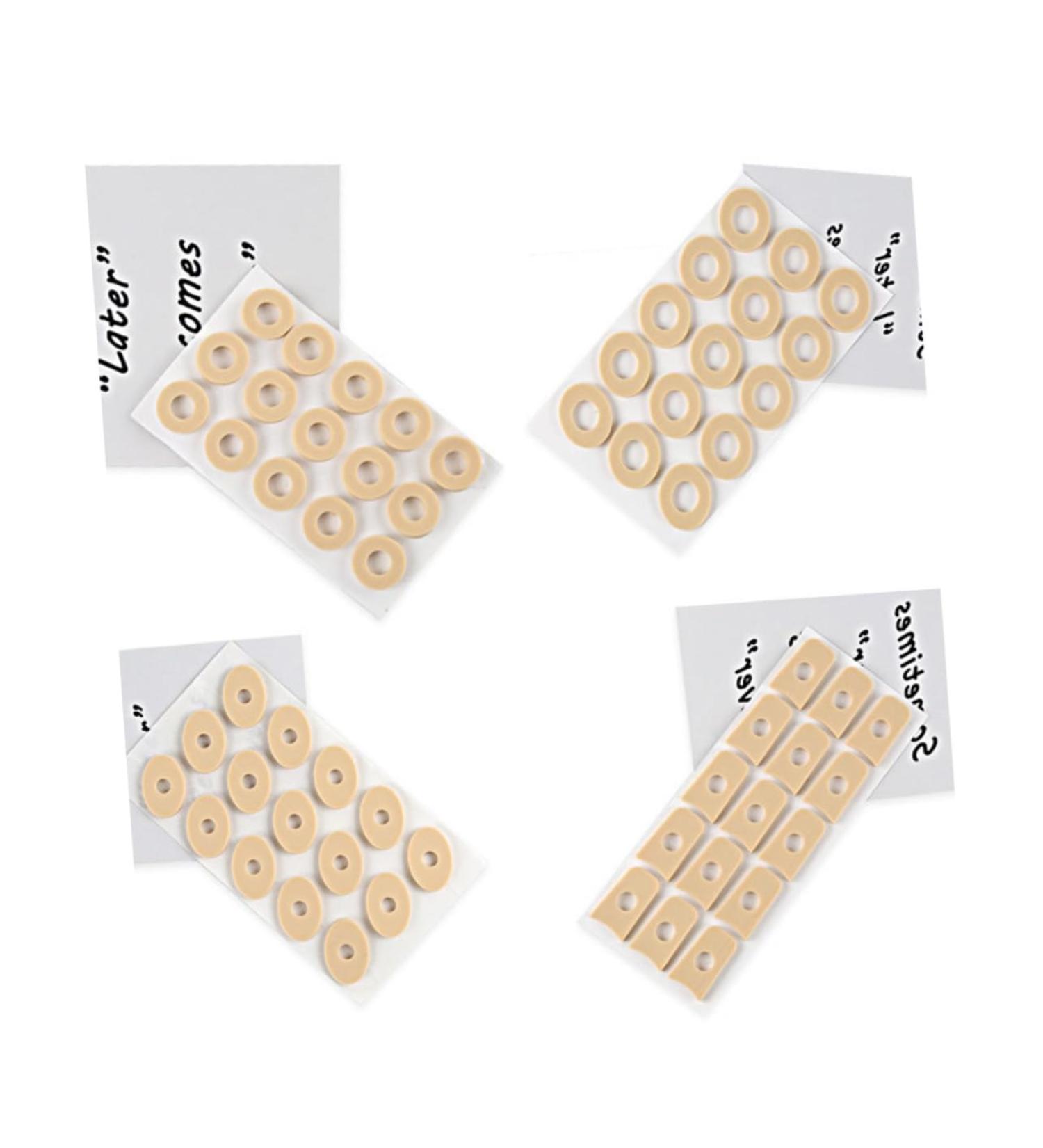 SOESFOUFU Set Corn Stickers Heel Grips for Loose Shoes Corn Protectors for Toes Heel Pad Pain Corn Remover Pads Callous Pads for Feet Bulk Stickers Toe Paste Emulsion Women's Shoe Stickers - Buy Online on GoSupps.com