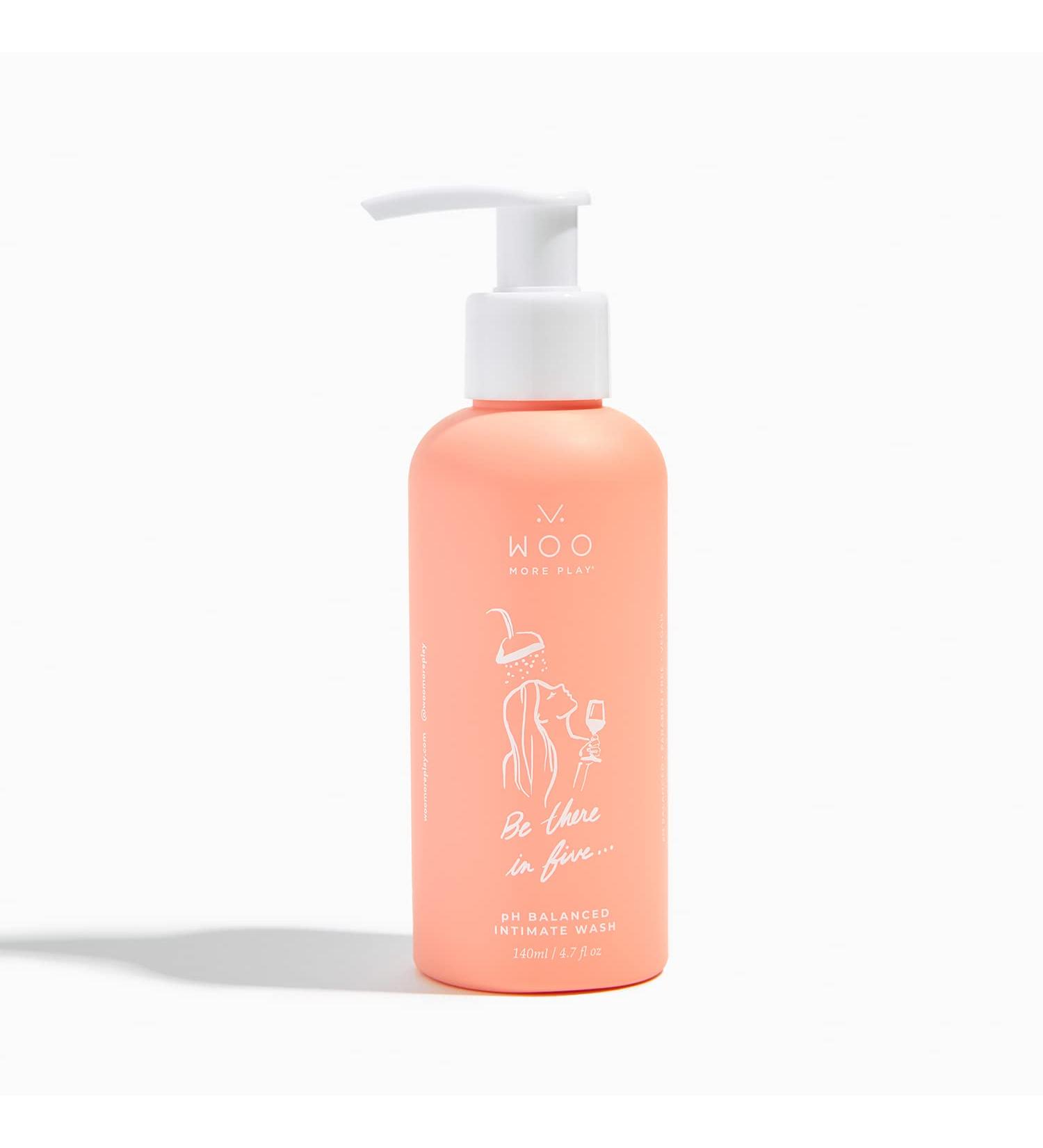 Woo More Play Feminine Wash - pH Balanced with Natural Ingredients - 4.7 fl oz - Buy Online on GoSupps.com