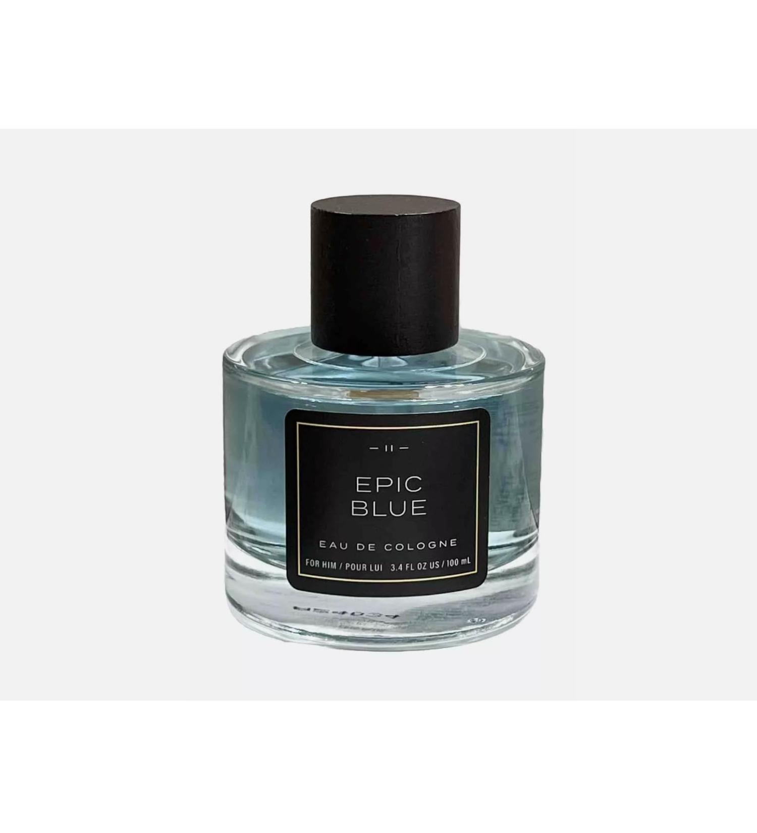 Epic Blue Eau De Cologne for Men 3.4 fl oz/100 ml Spray