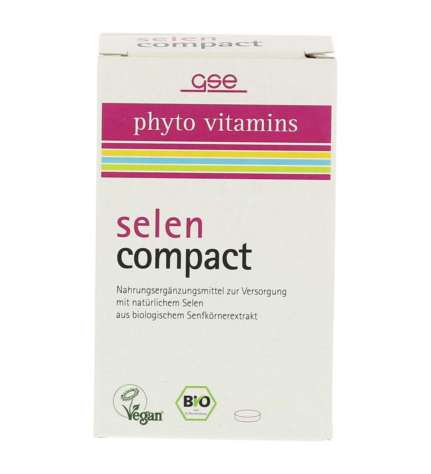GSE Selenium Compact (BIO) 60 tablets 1 pack (1 x 30 g)