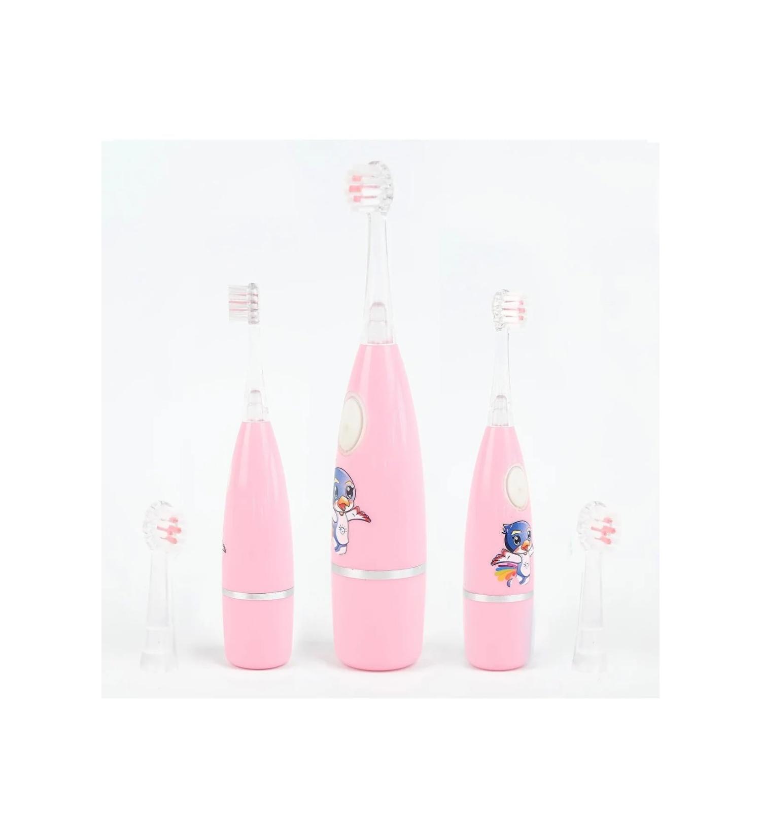 Educational Vibration and Light Pink that Makes Children Love Brushing Teeth - Buy Online on GoSupps.com