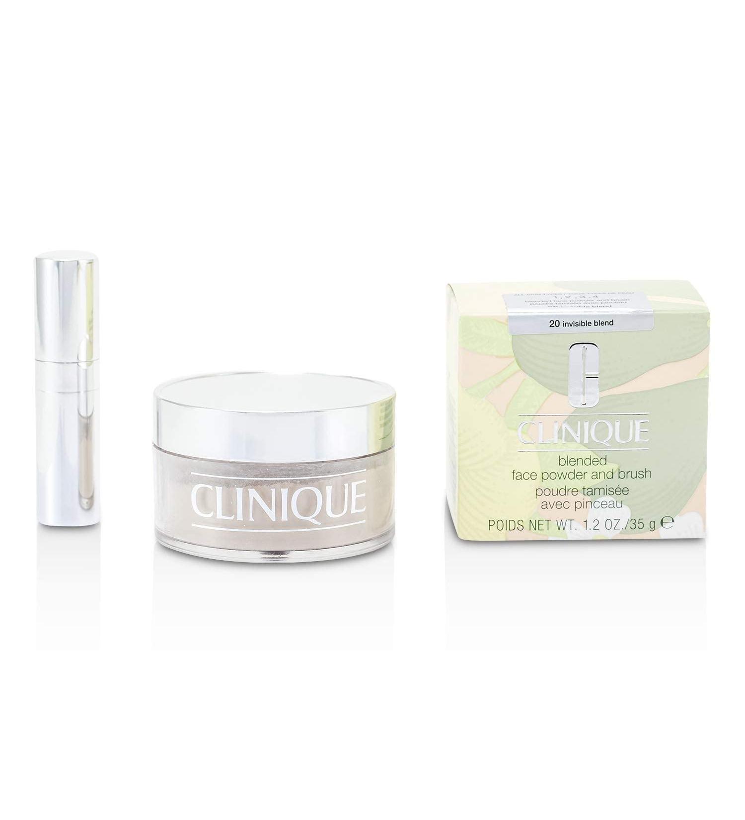 Clinique Blended Face Powder + Brush - No. 20 Invisible Blend 35g/1.2oz | Buy Online - Buy Online on GoSupps.com