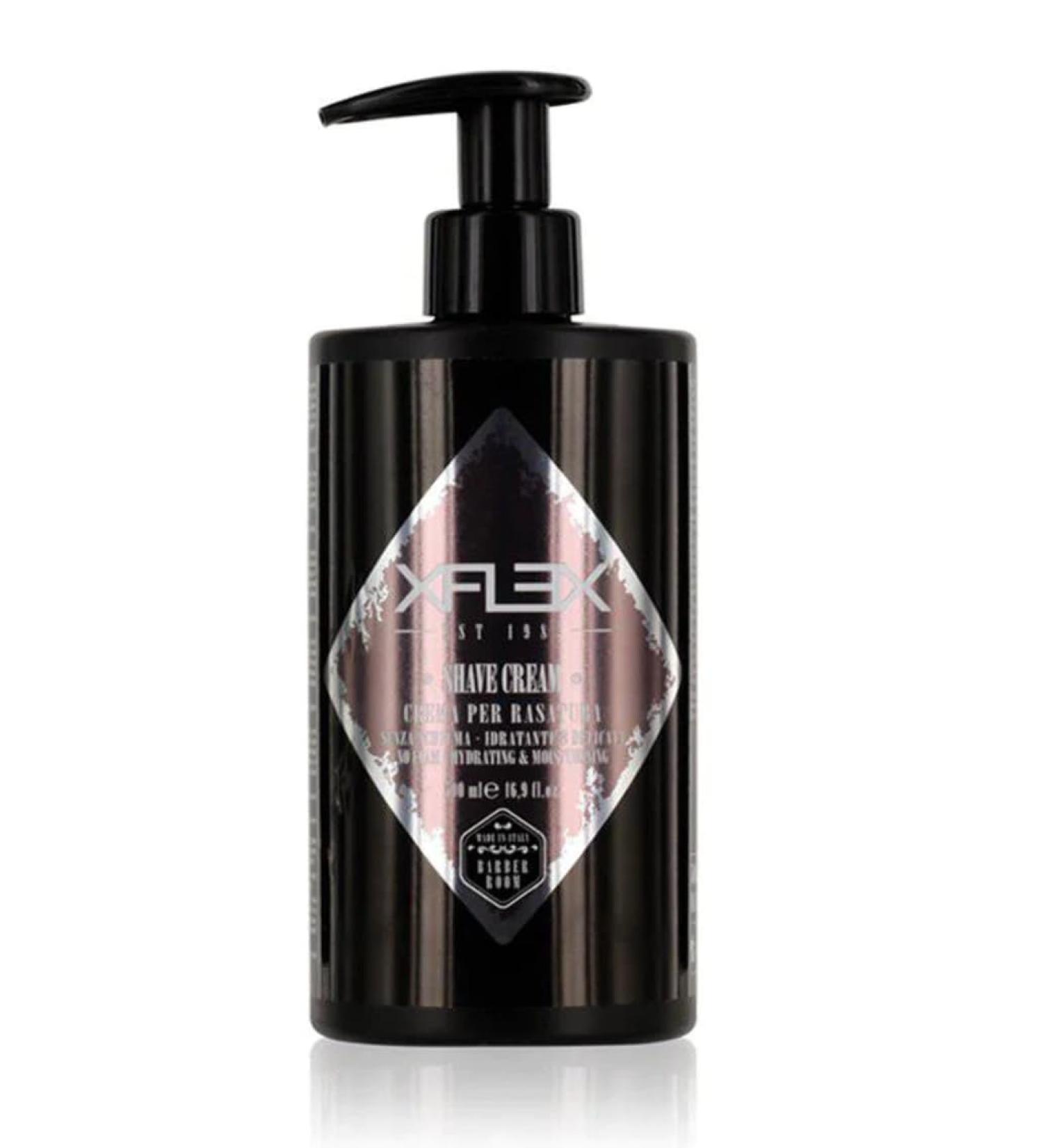 XFLEX EST 1985 XFLEX SHAVE CREAM 500ML | NON-DRY MOISTURIZING AND DEFINES