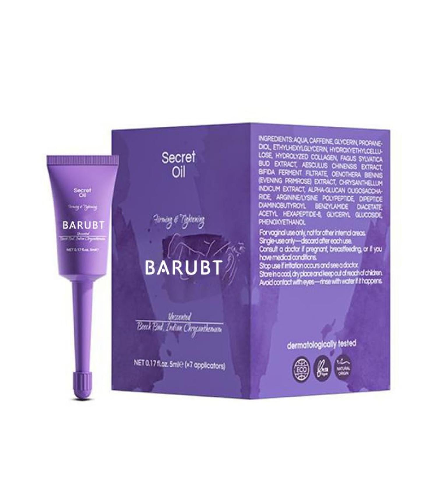 BARUBT Oil Firming and Tightening Serum 0.17 fl oz Botanical Hydration for Intimate Skin Care - Buy Online on GoSupps.com